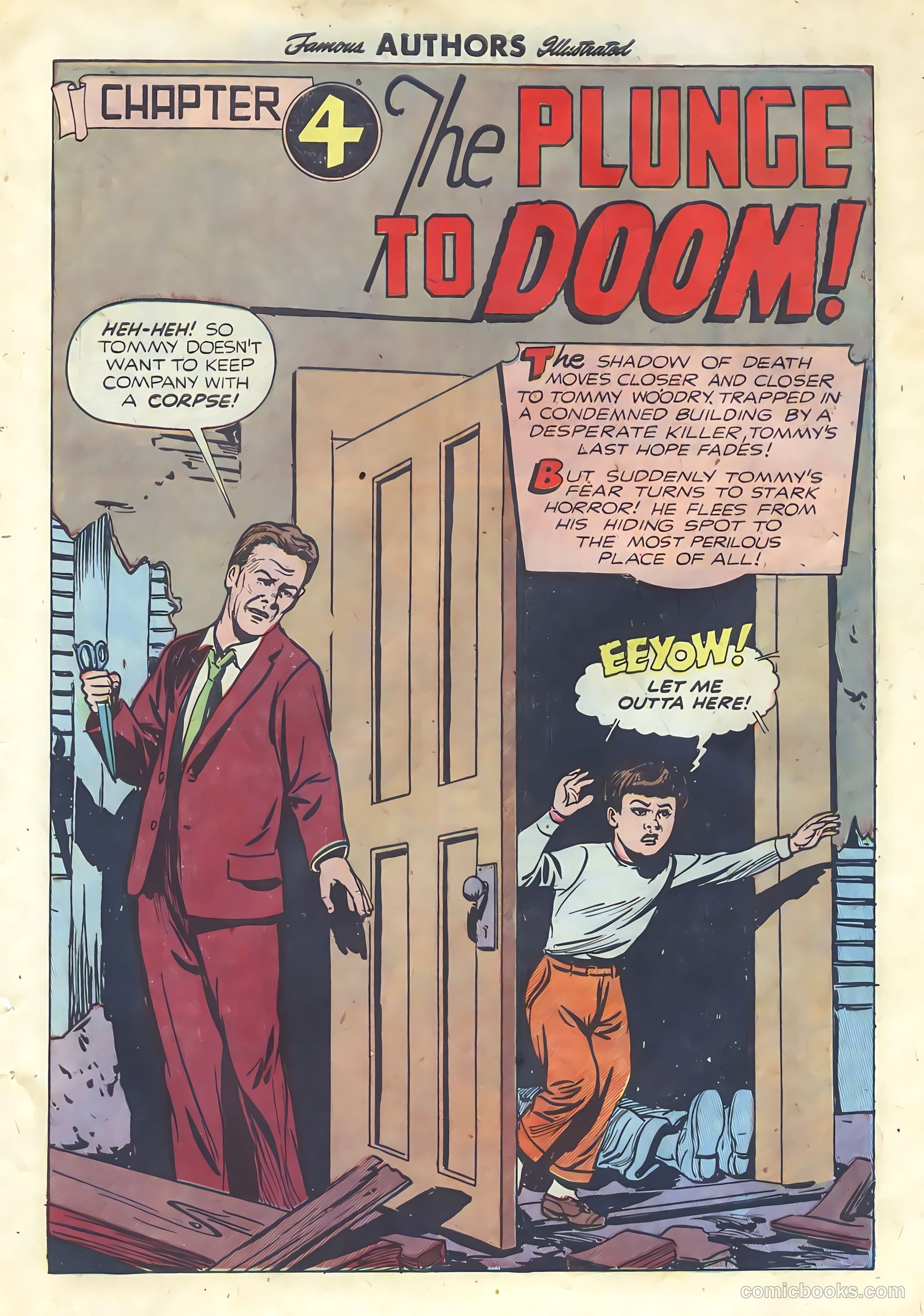 Stories by Famous Authors Illustrated #7 (1950) — page 39 of 52