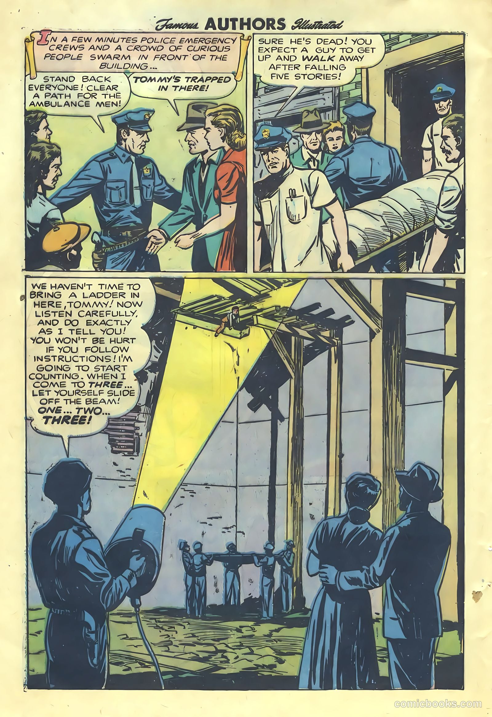 Stories by Famous Authors Illustrated #7 (1950) — page 44 of 52