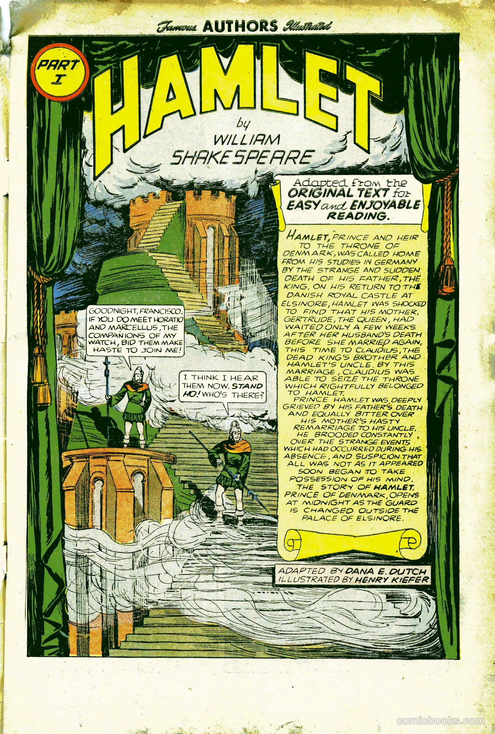 Stories by Famous Authors Illustrated #8 (1950) — page 3 of 36