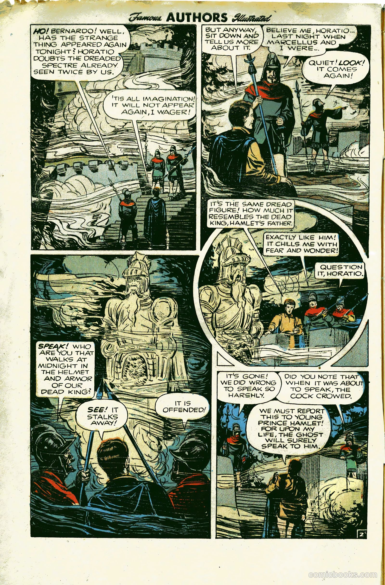 Stories by Famous Authors Illustrated #8 (1950) — page 4 of 36