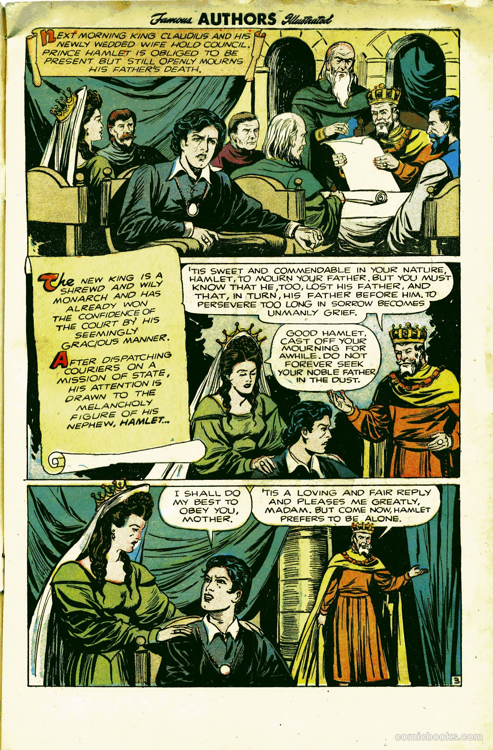 Stories by Famous Authors Illustrated #8 (1950) — page 5 of 36