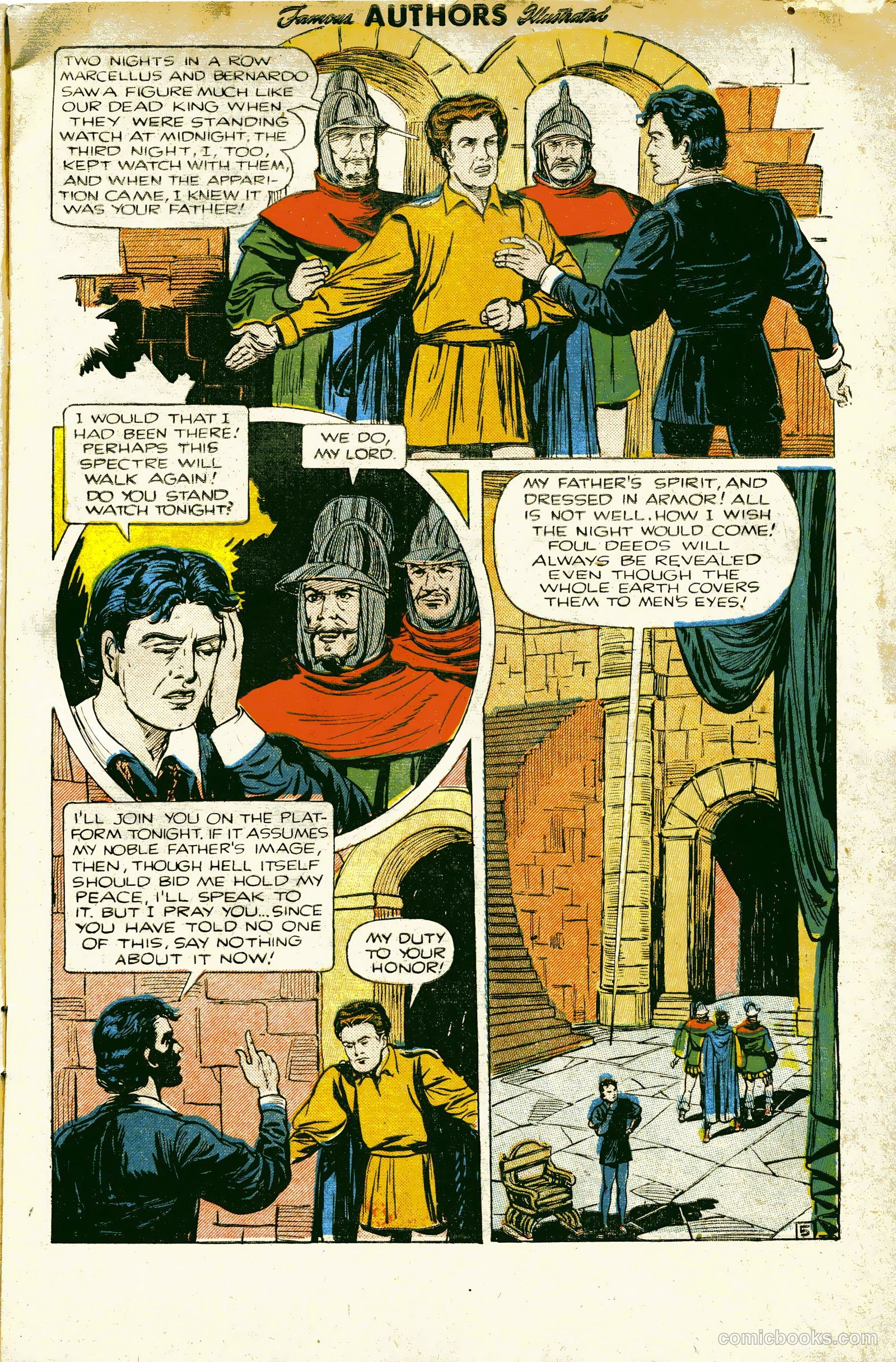 Stories by Famous Authors Illustrated #8 (1950) — page 7 of 36