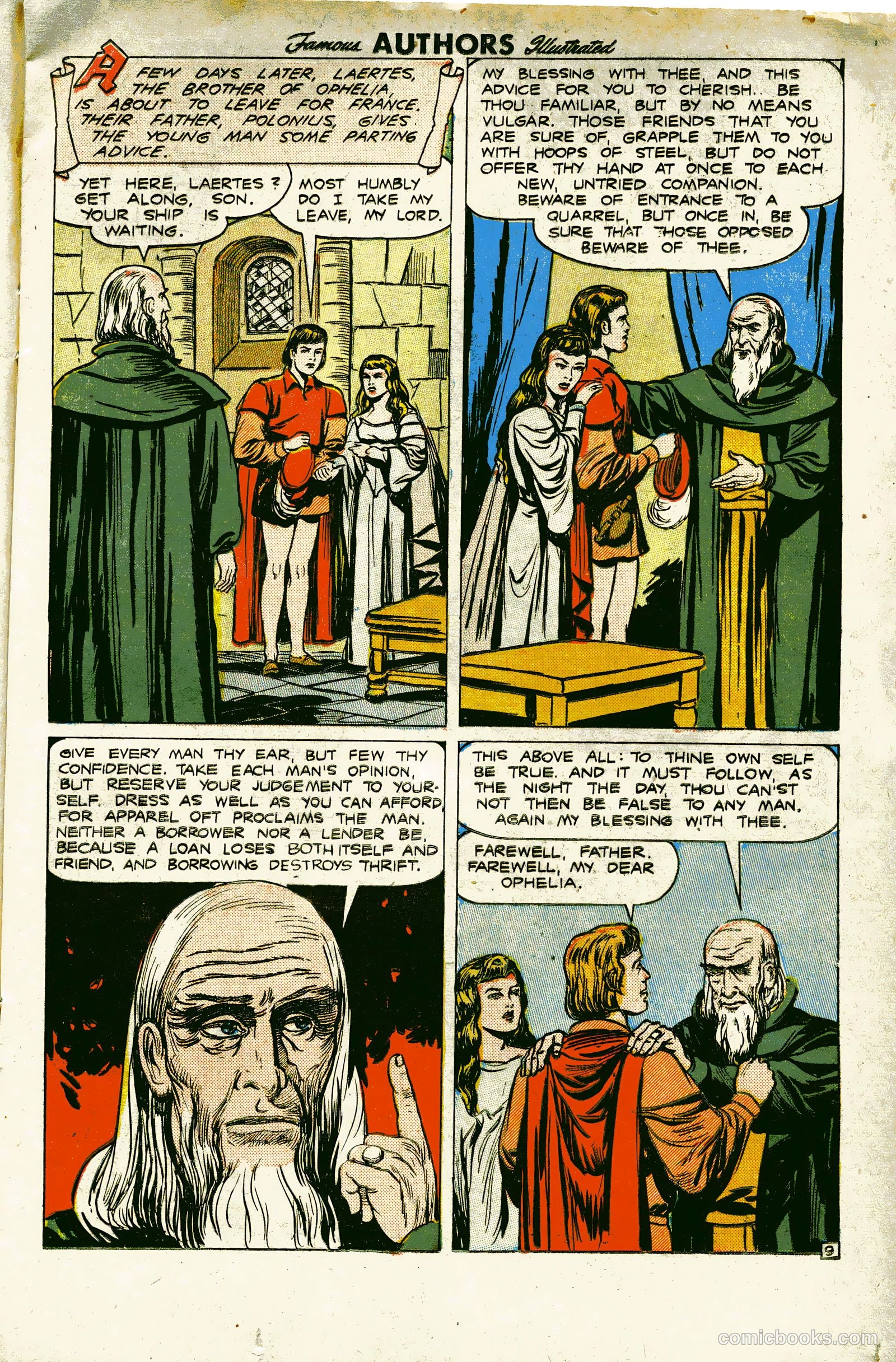 Stories by Famous Authors Illustrated #8 (1950) — page 11 of 36