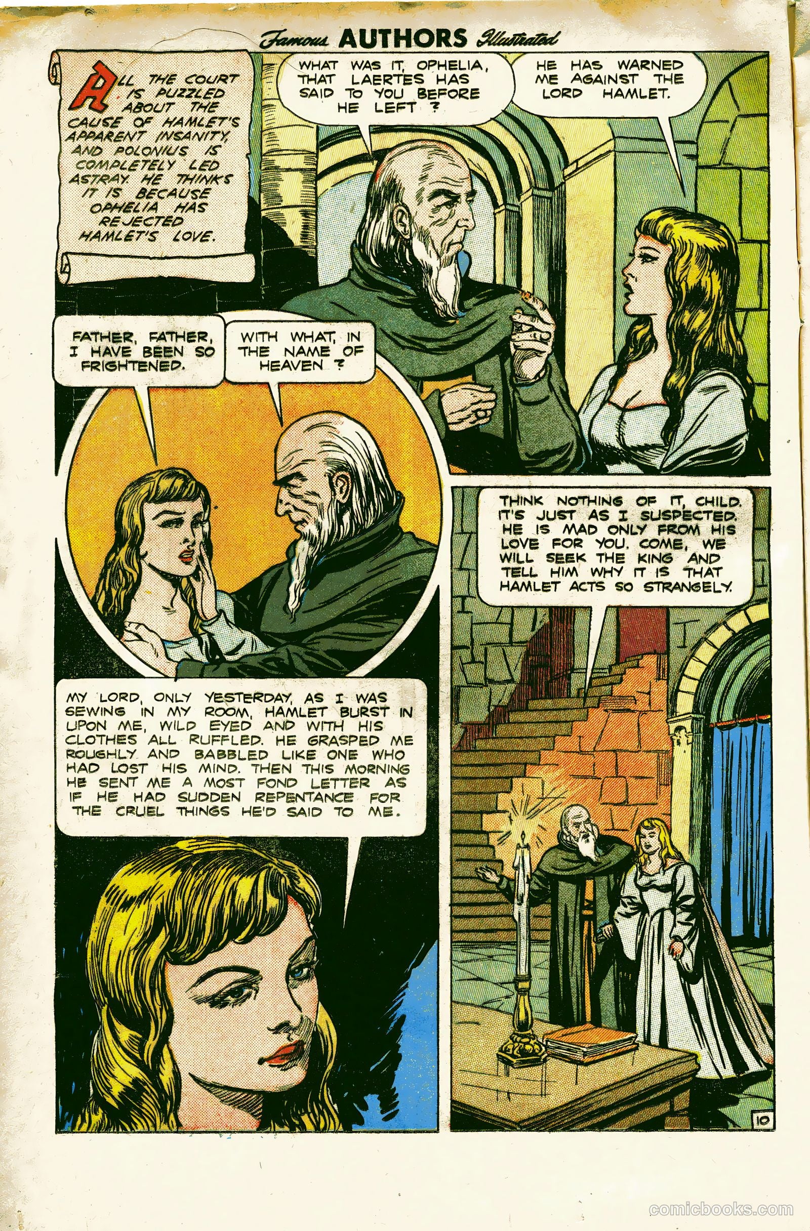 Stories by Famous Authors Illustrated #8 (1950) — page 12 of 36