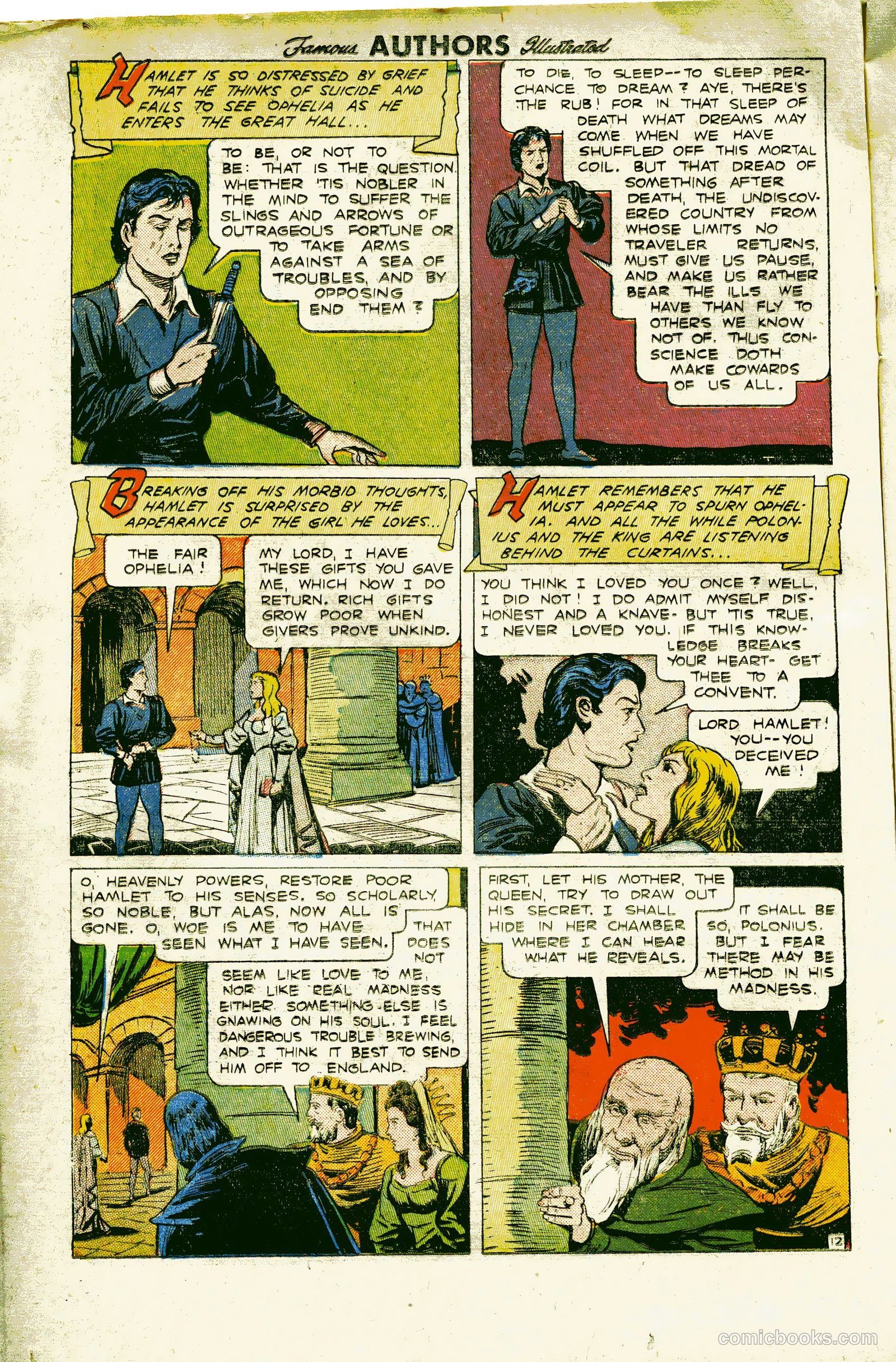 Stories by Famous Authors Illustrated #8 (1950) — page 14 of 36