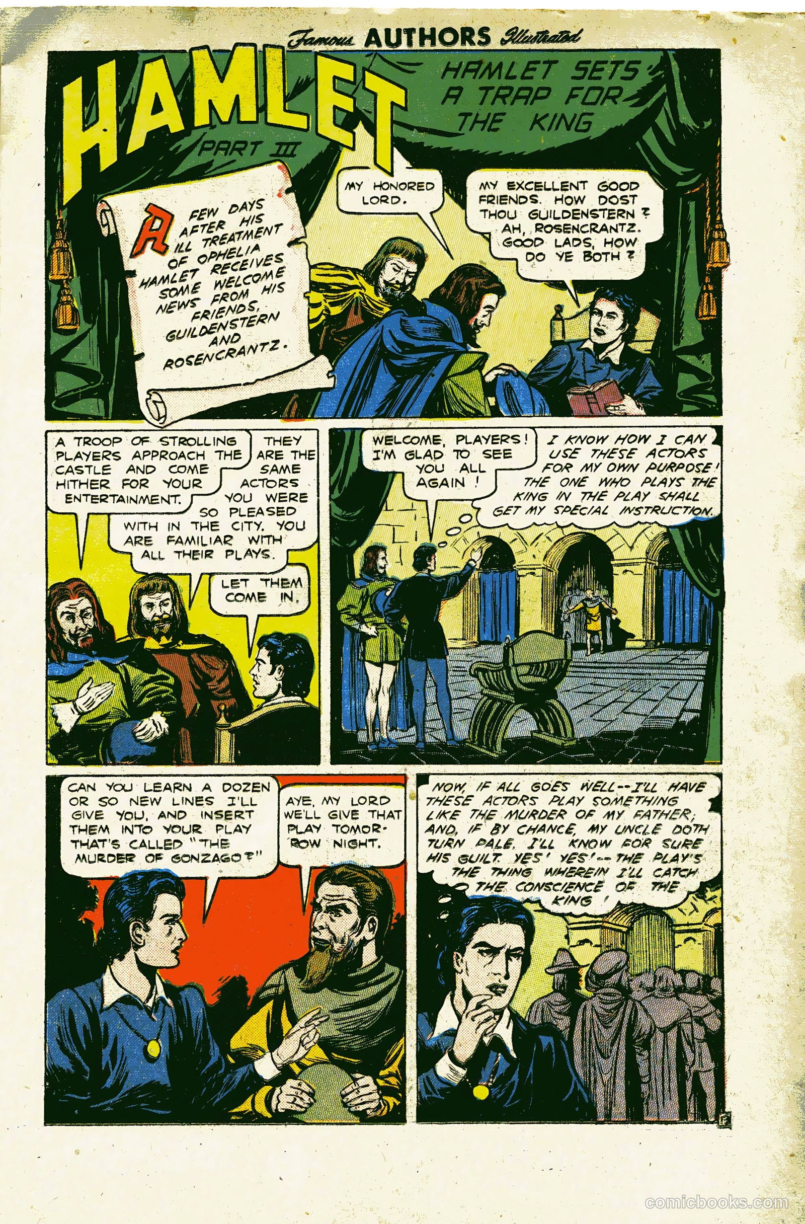 Stories by Famous Authors Illustrated #8 (1950) — page 15 of 36