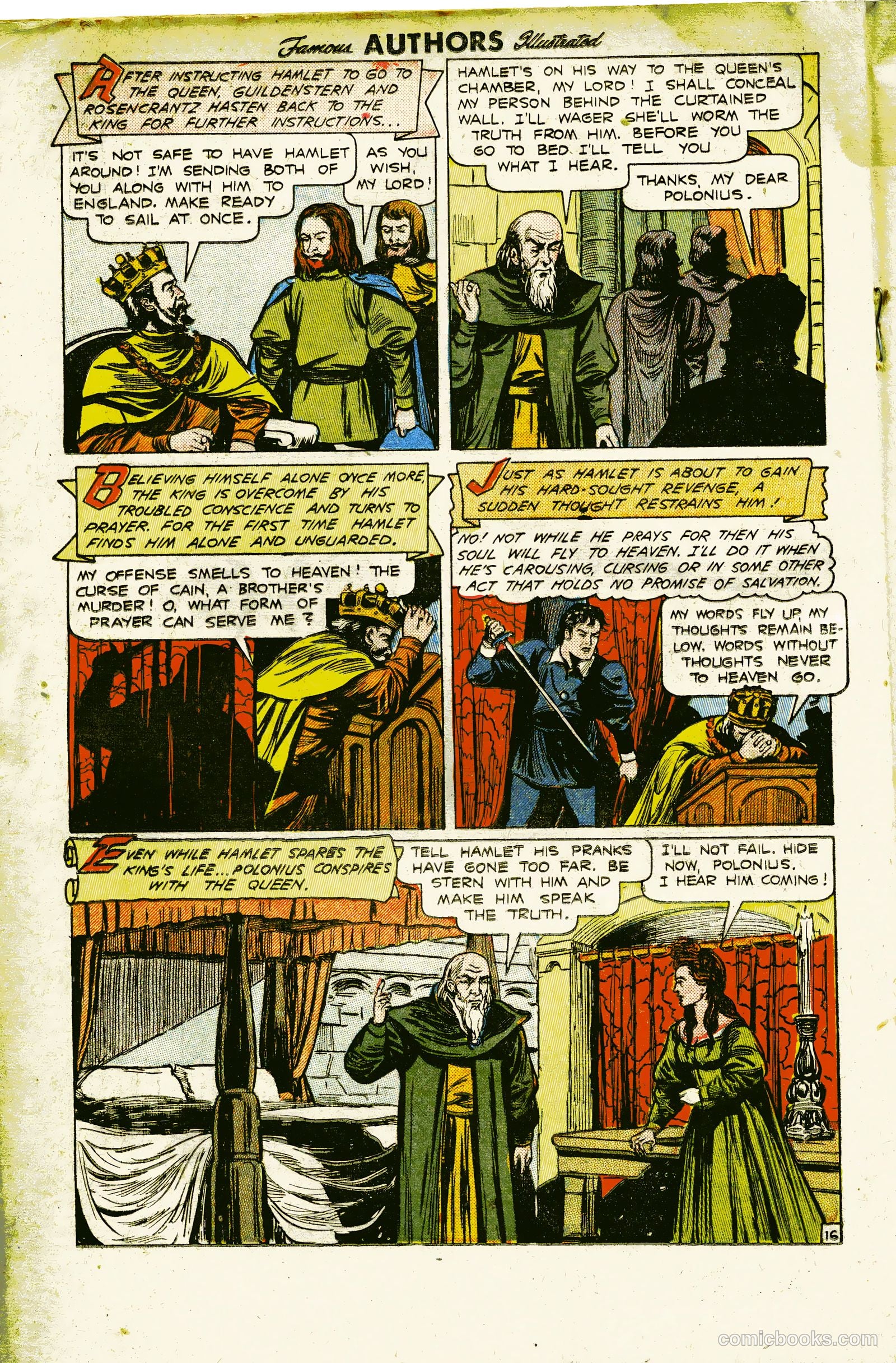 Stories by Famous Authors Illustrated #8 (1950) — page 18 of 36