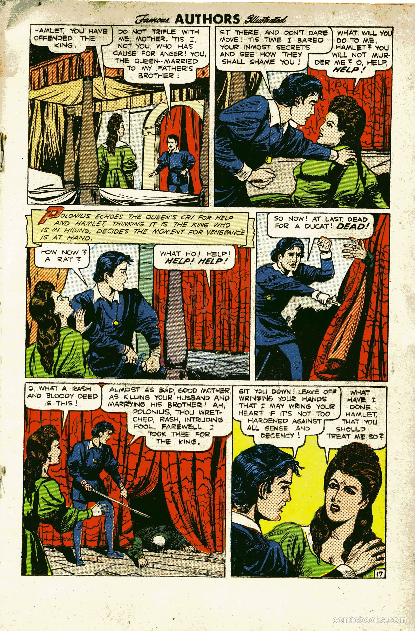 Stories by Famous Authors Illustrated #8 (1950) — page 19 of 36