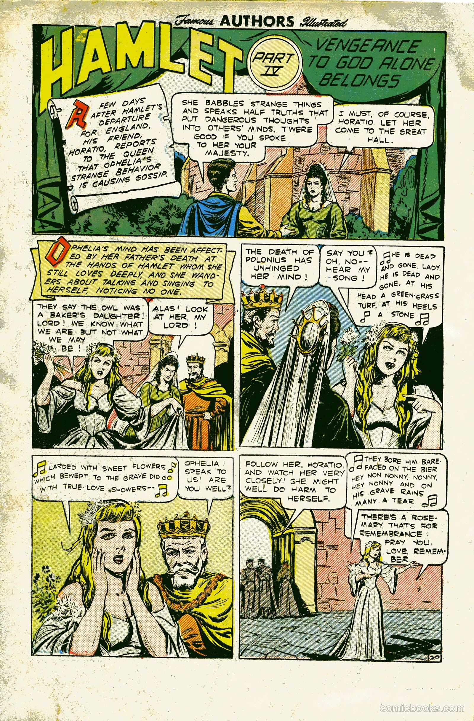 Stories by Famous Authors Illustrated #8 (1950) — page 22 of 36