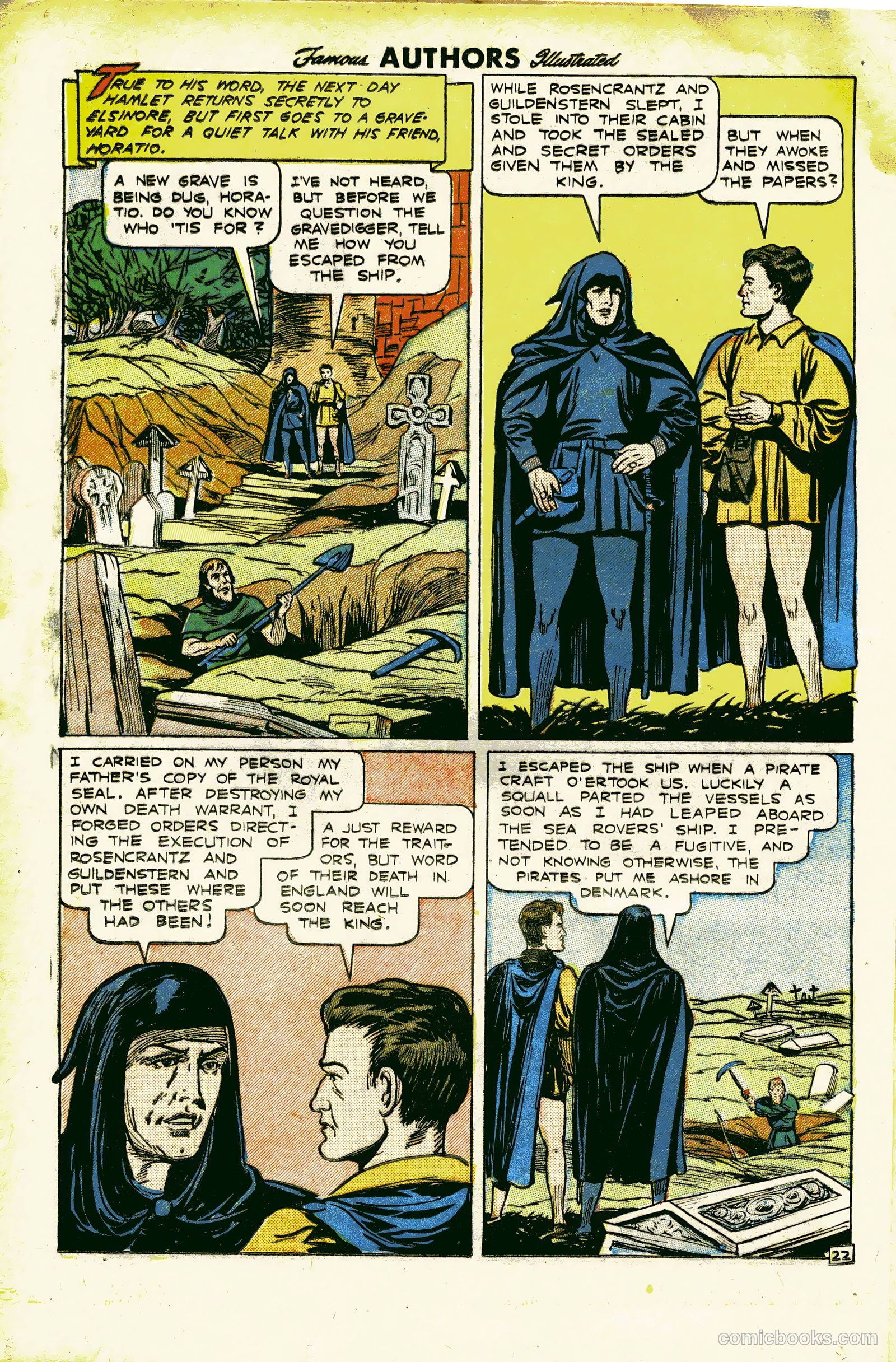 Stories by Famous Authors Illustrated #8 (1950) — page 24 of 36