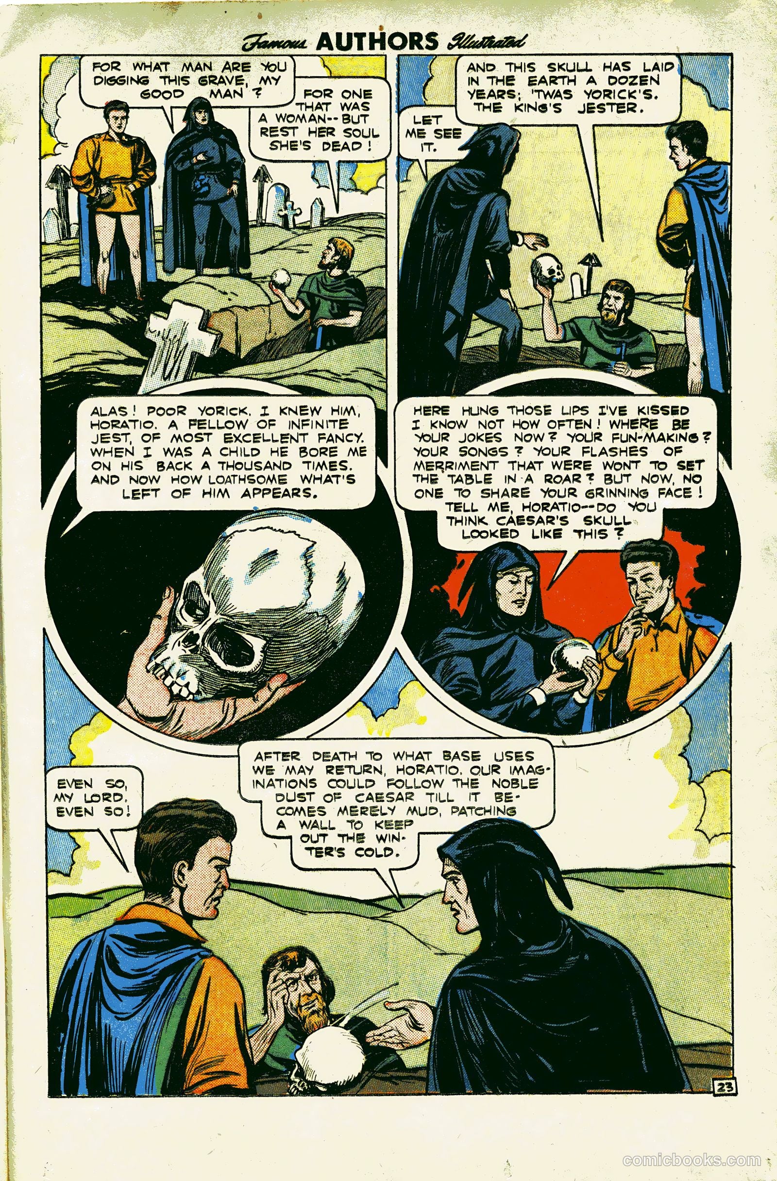 Stories by Famous Authors Illustrated #8 (1950) — page 25 of 36