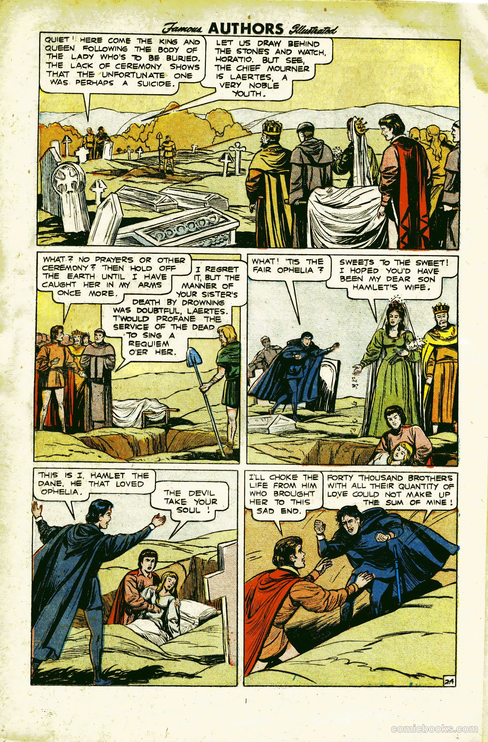 Stories by Famous Authors Illustrated #8 (1950) — page 26 of 36