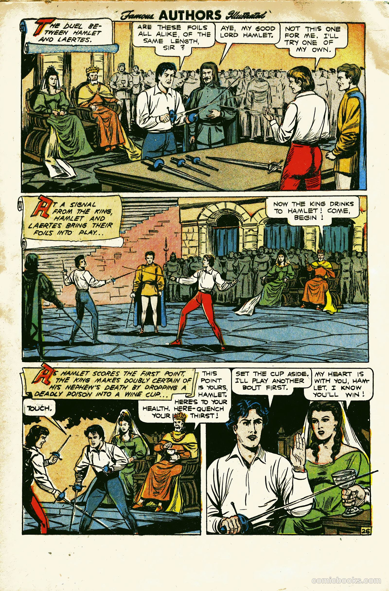 Stories by Famous Authors Illustrated #8 (1950) — page 28 of 36