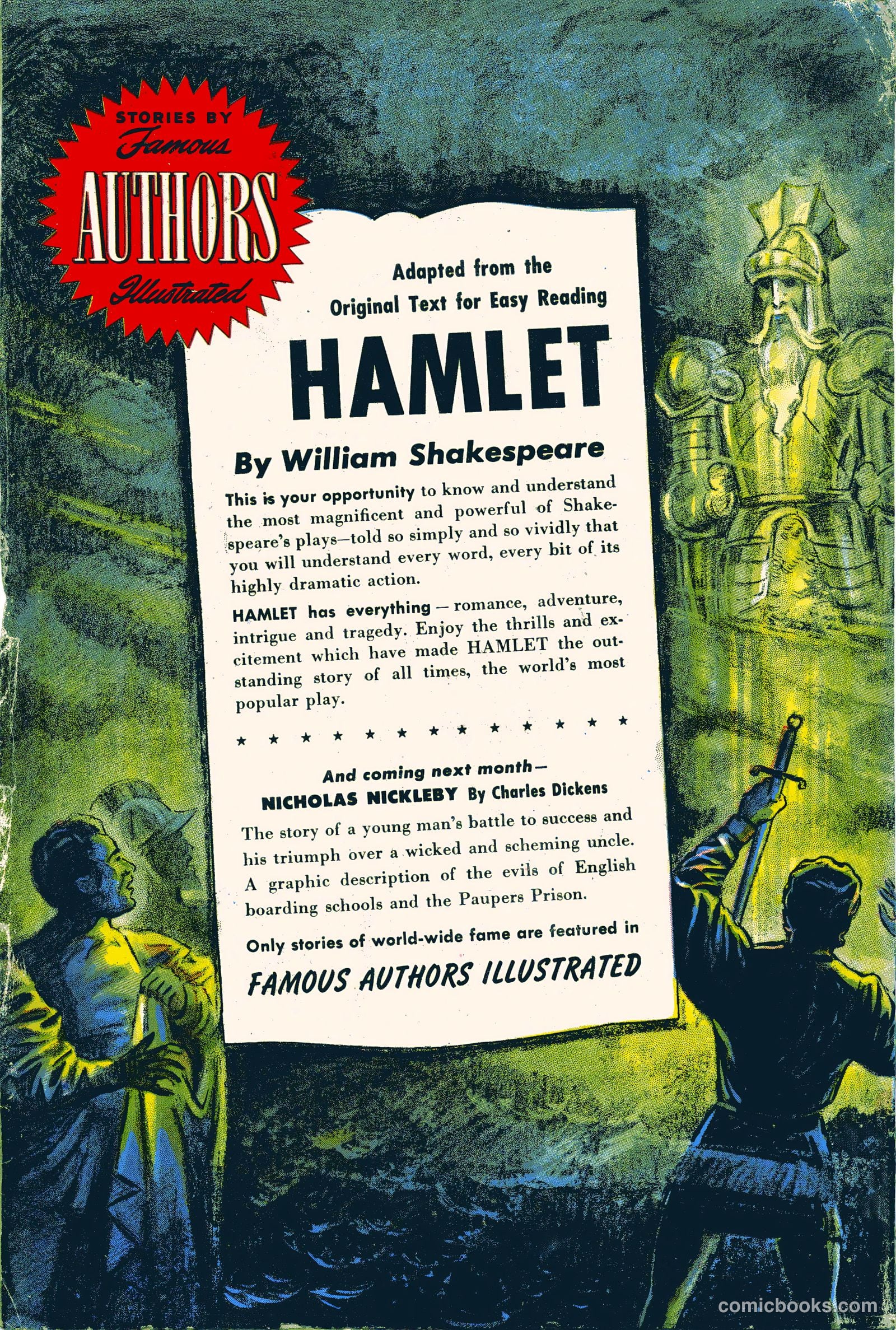 Stories by Famous Authors Illustrated #8 (1950) — page 36 of 36