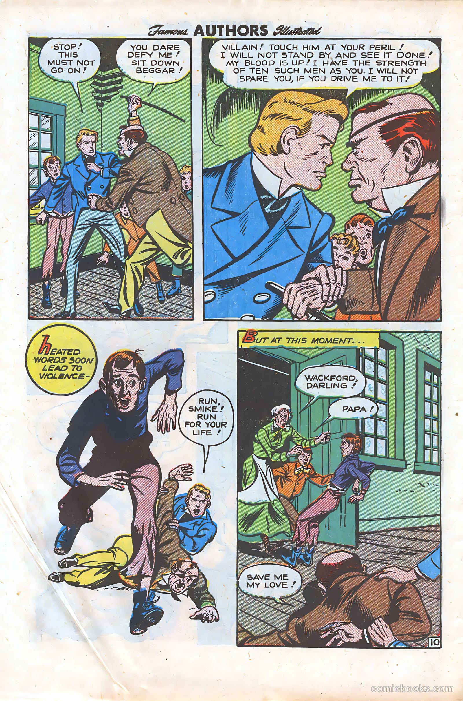 Stories by Famous Authors Illustrated #9 (1950) — page 12 of 52