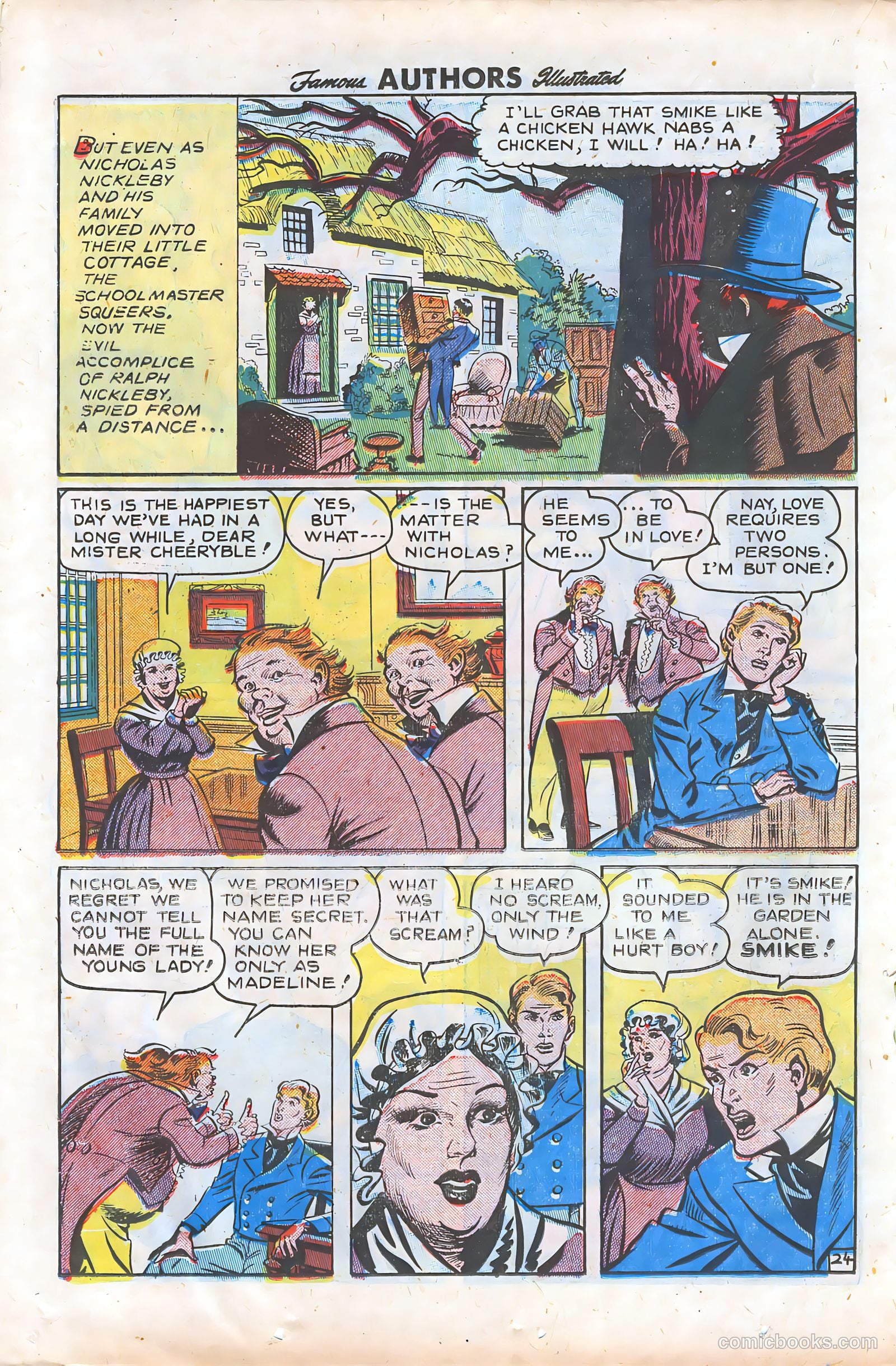 Stories by Famous Authors Illustrated #9 (1950) — page 26 of 52