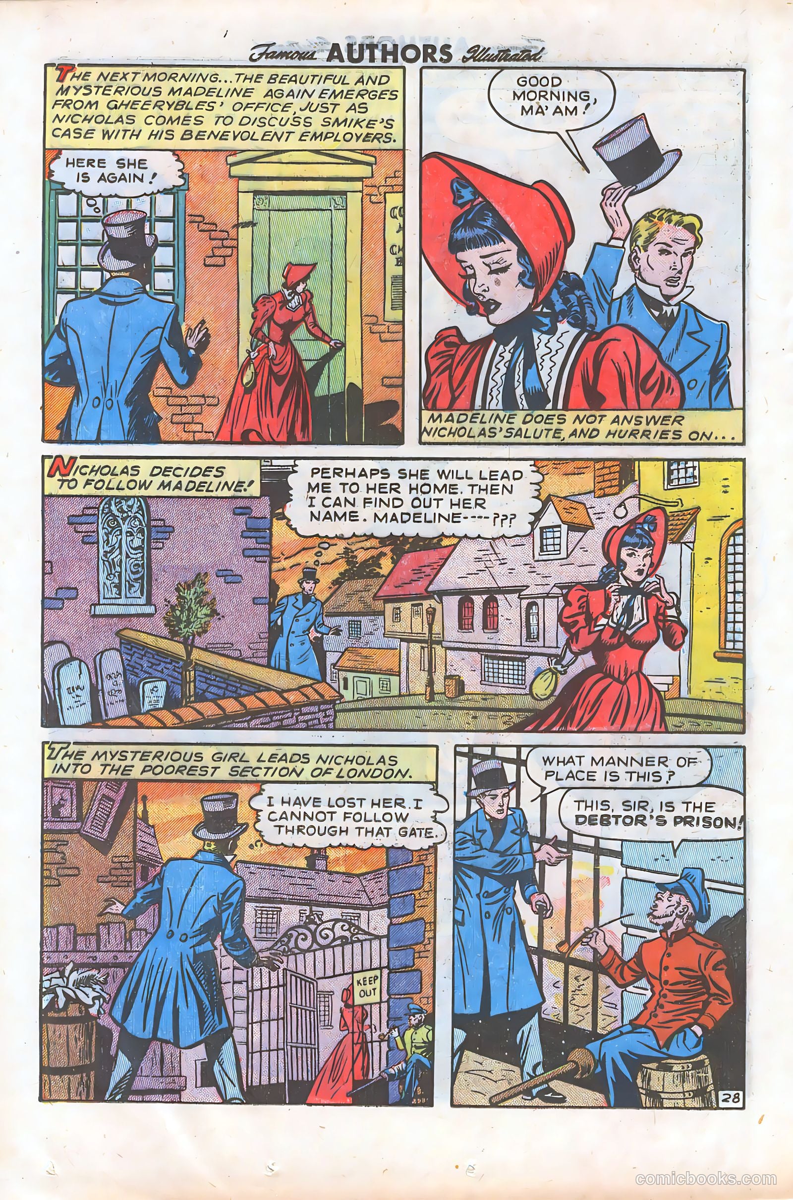Stories by Famous Authors Illustrated #9 (1950) — page 30 of 52