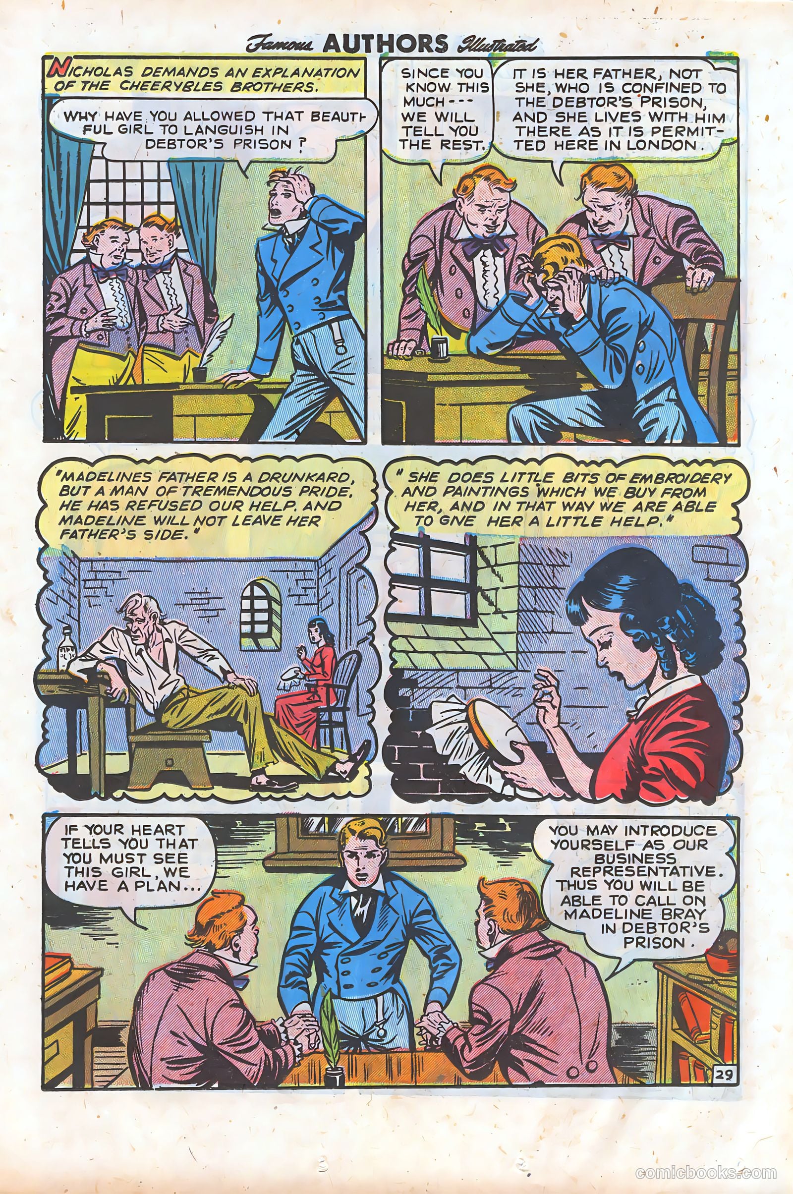 Stories by Famous Authors Illustrated #9 (1950) — page 31 of 52