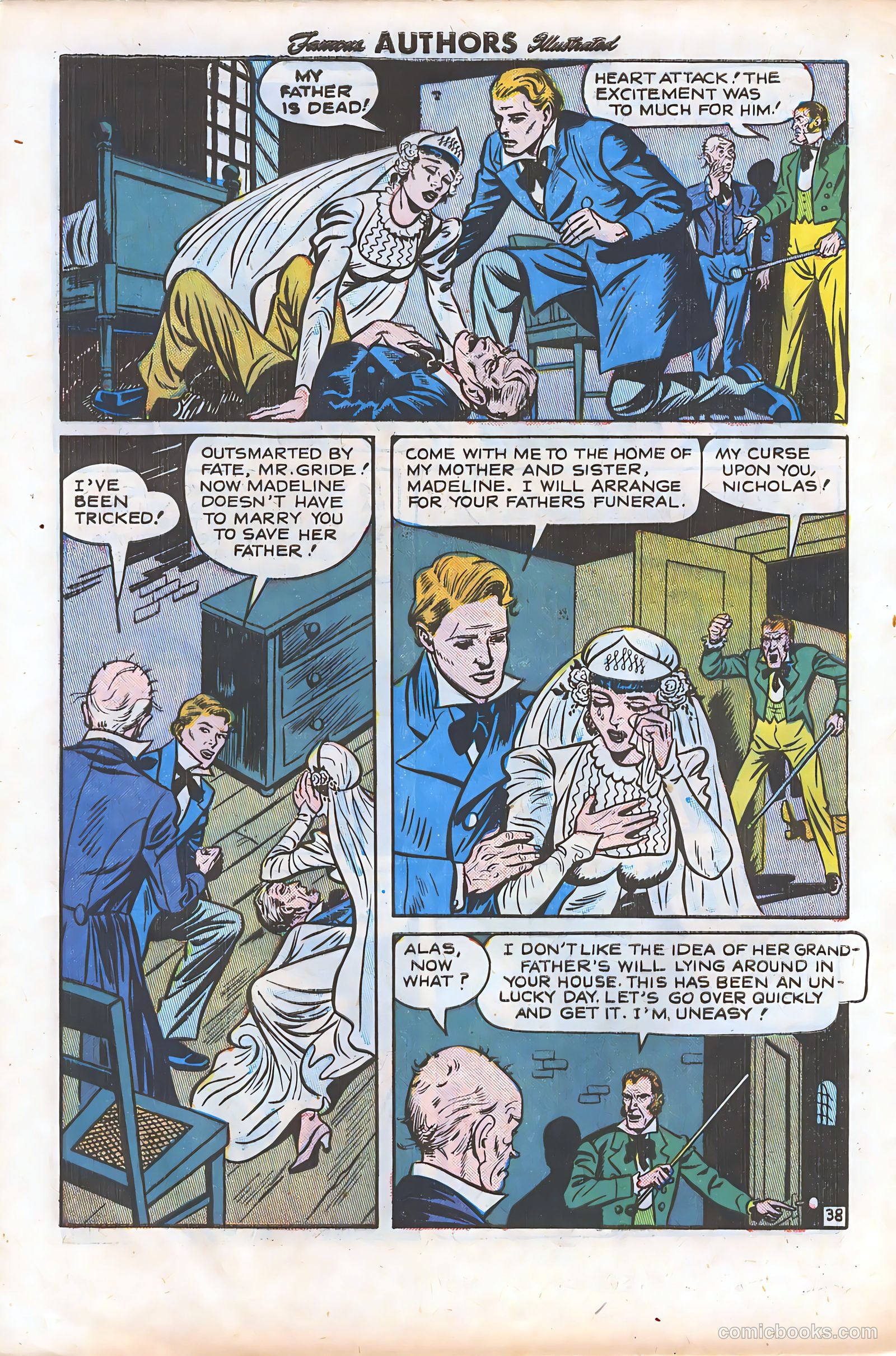 Stories by Famous Authors Illustrated #9 (1950) — page 40 of 52
