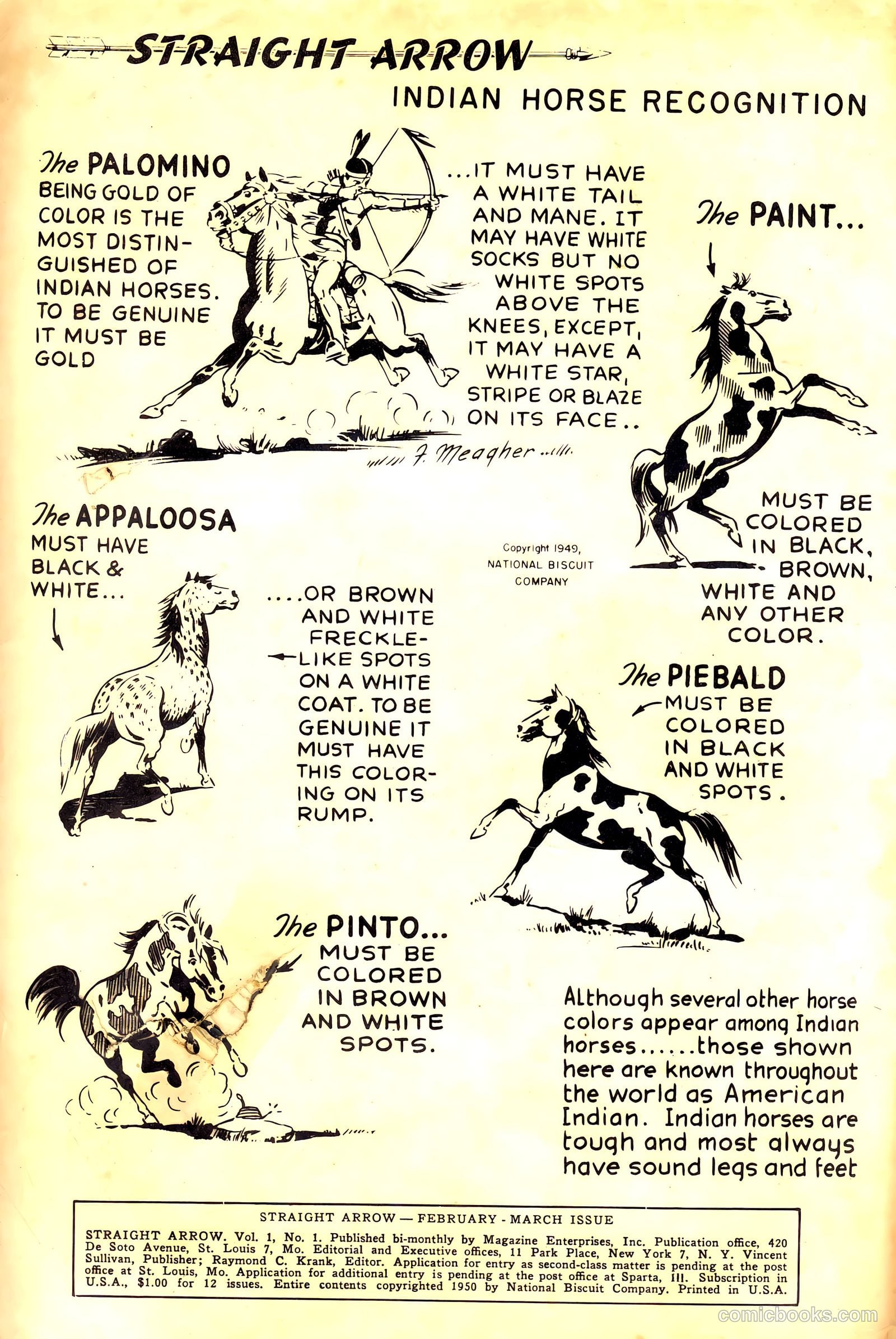 Straight Arrow #1 (1950) — page 2 of 36