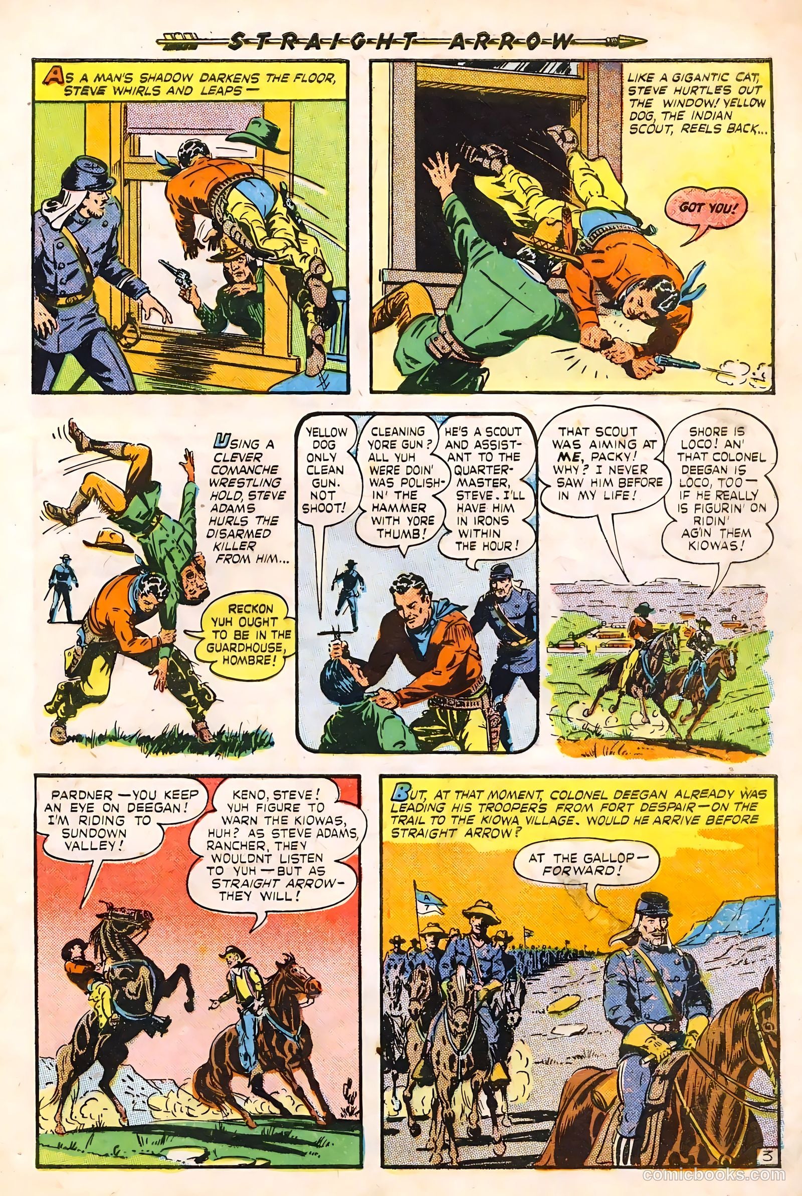 Straight Arrow #1 (1950) — page 5 of 36