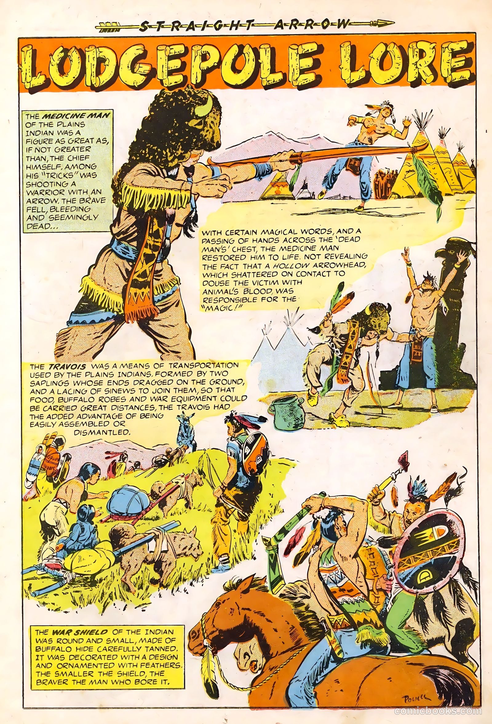 Straight Arrow #1 (1950) — page 11 of 36