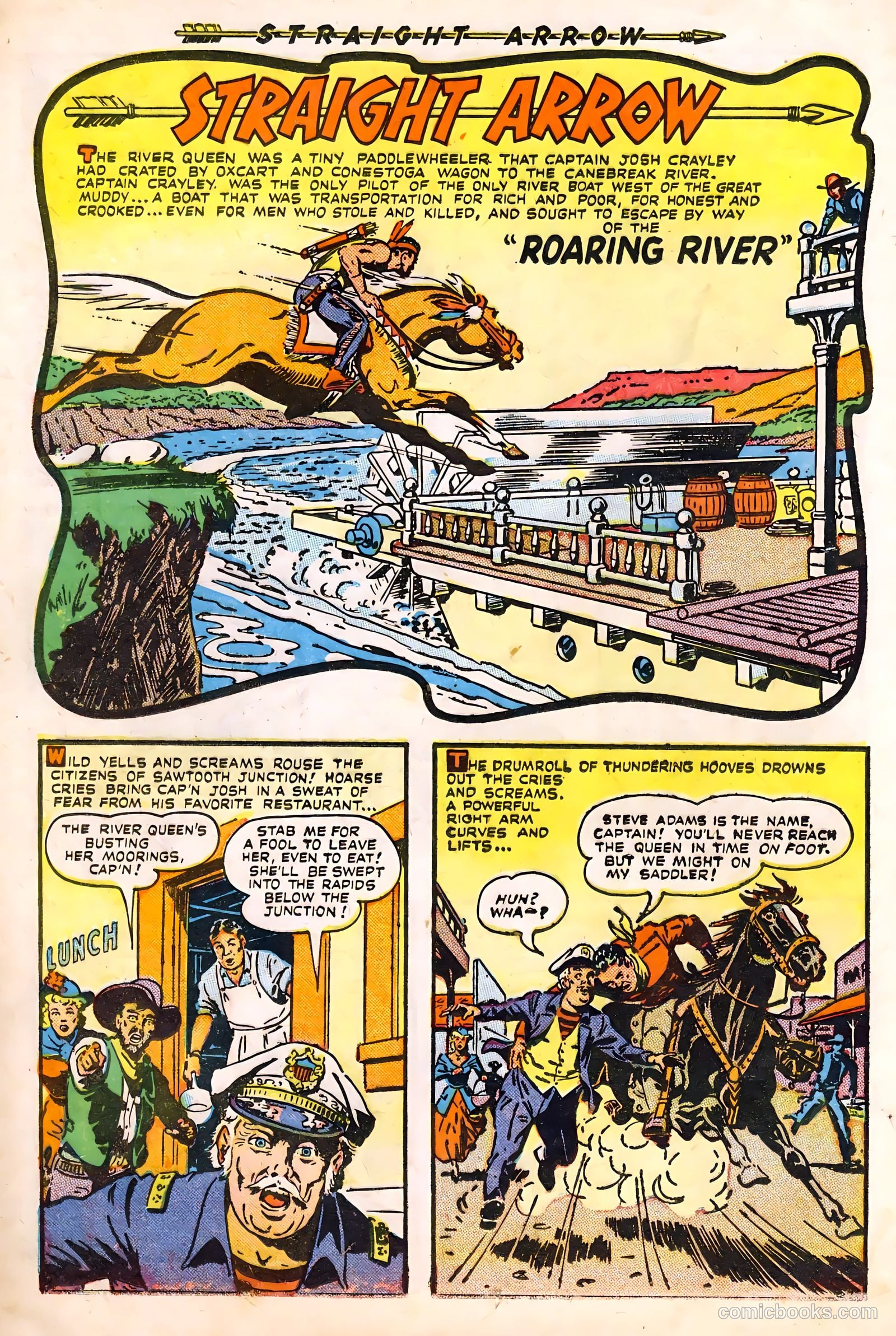 Straight Arrow #1 (1950) — page 12 of 36