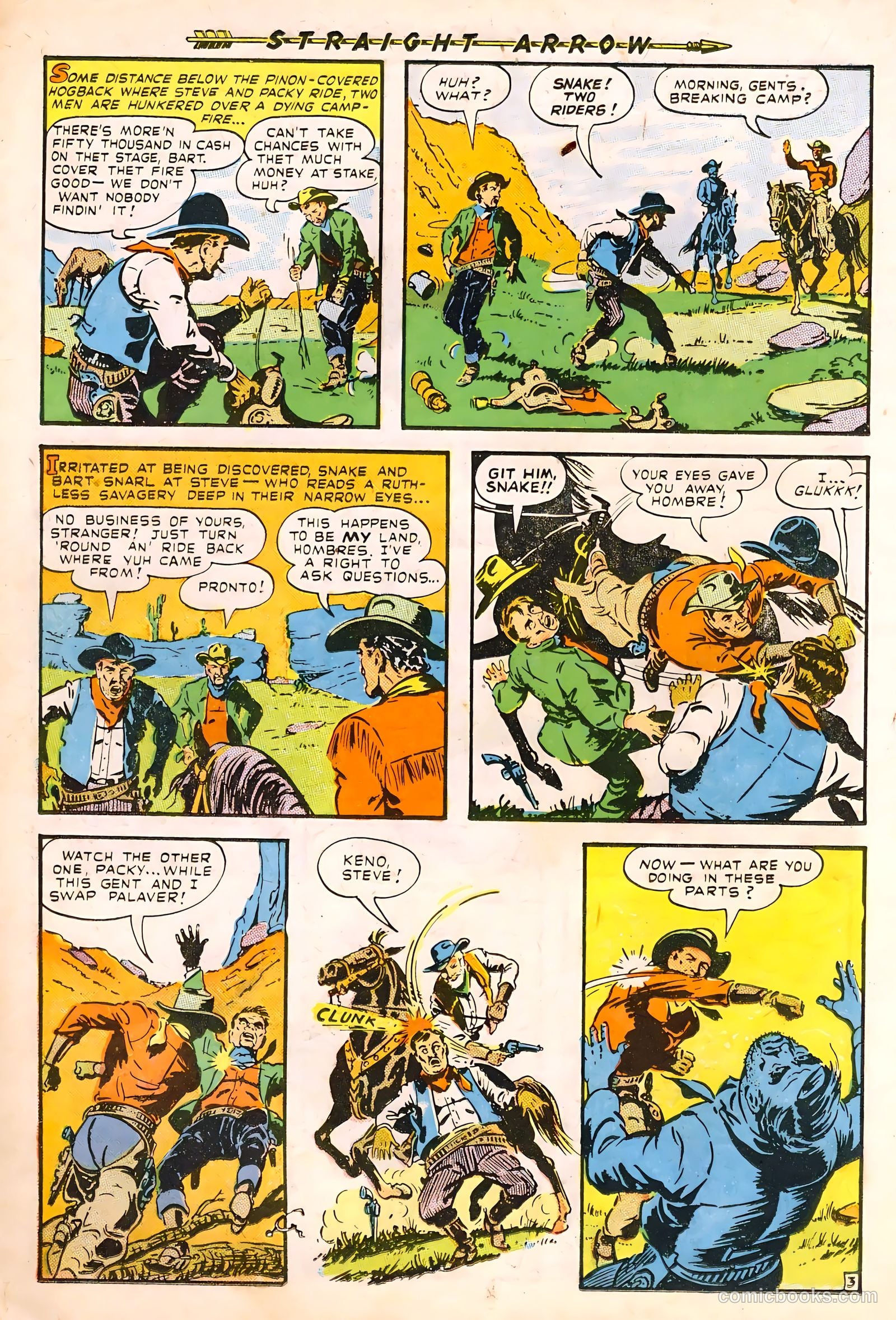 Straight Arrow #1 (1950) — page 14 of 36
