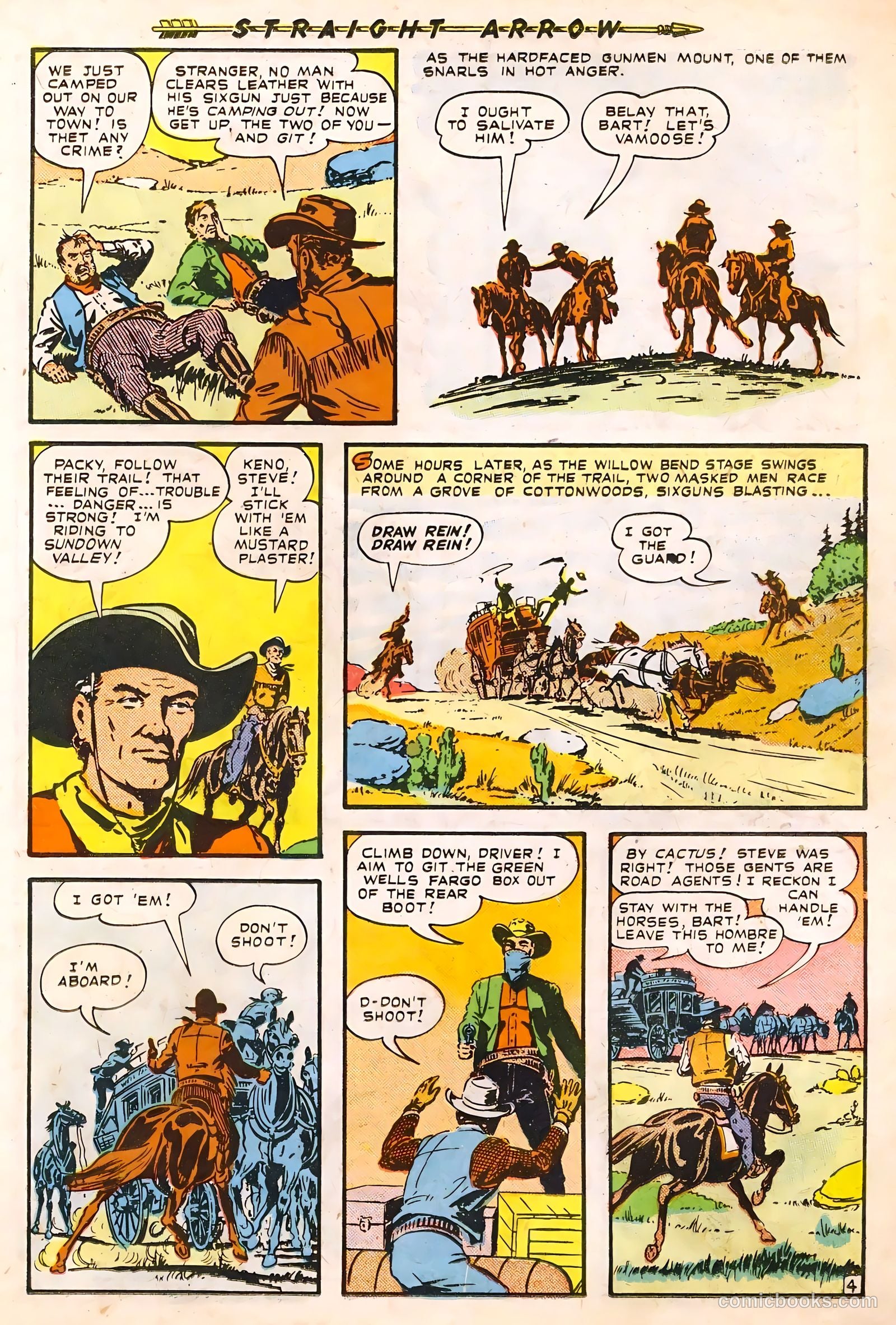 Straight Arrow #1 (1950) — page 15 of 36