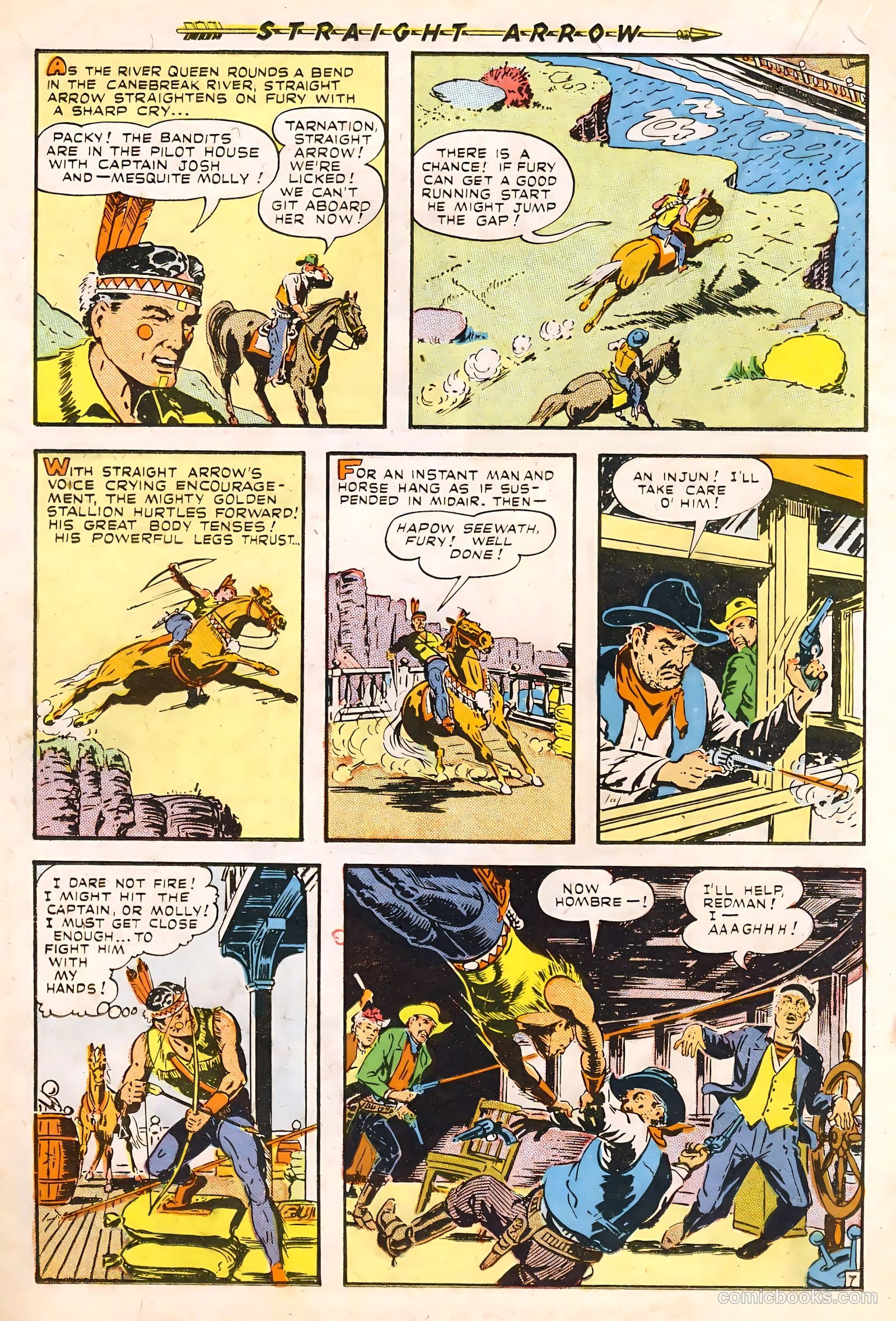Straight Arrow #1 (1950) — page 18 of 36