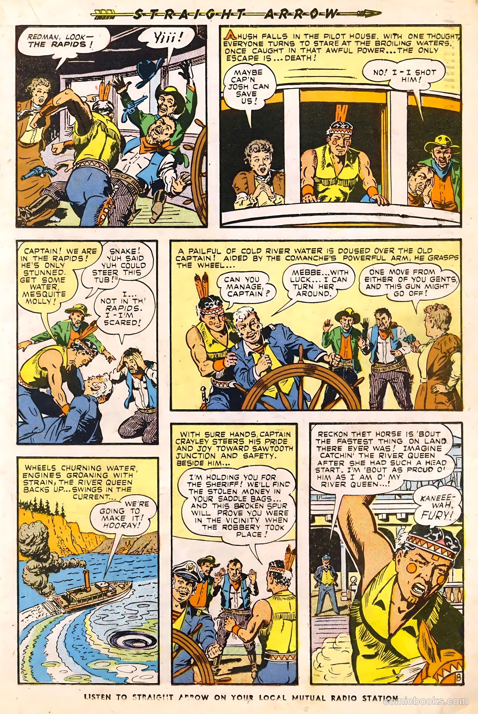 Straight Arrow #1 (1950) — page 19 of 36