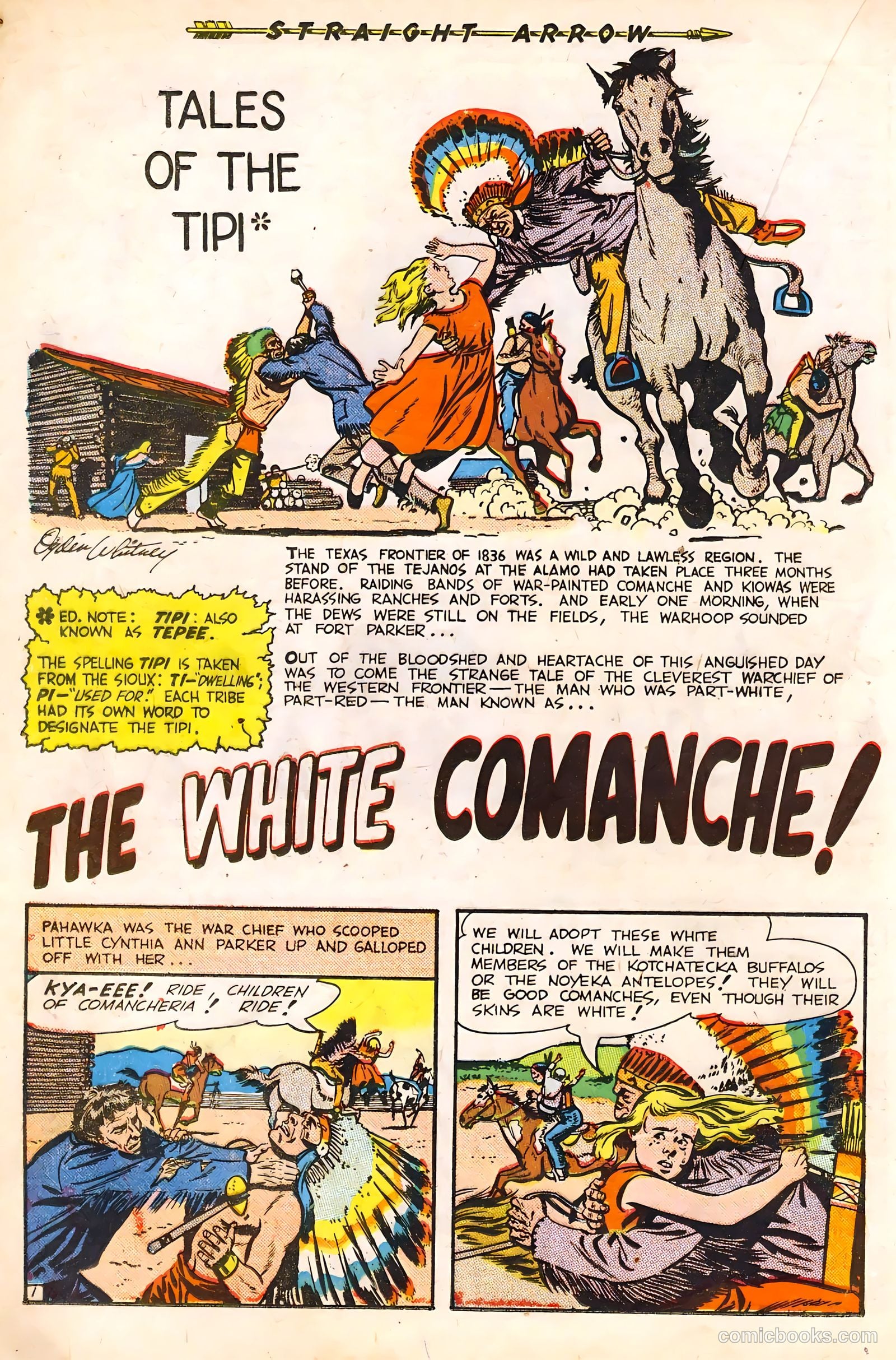 Straight Arrow #1 (1950) — page 20 of 36