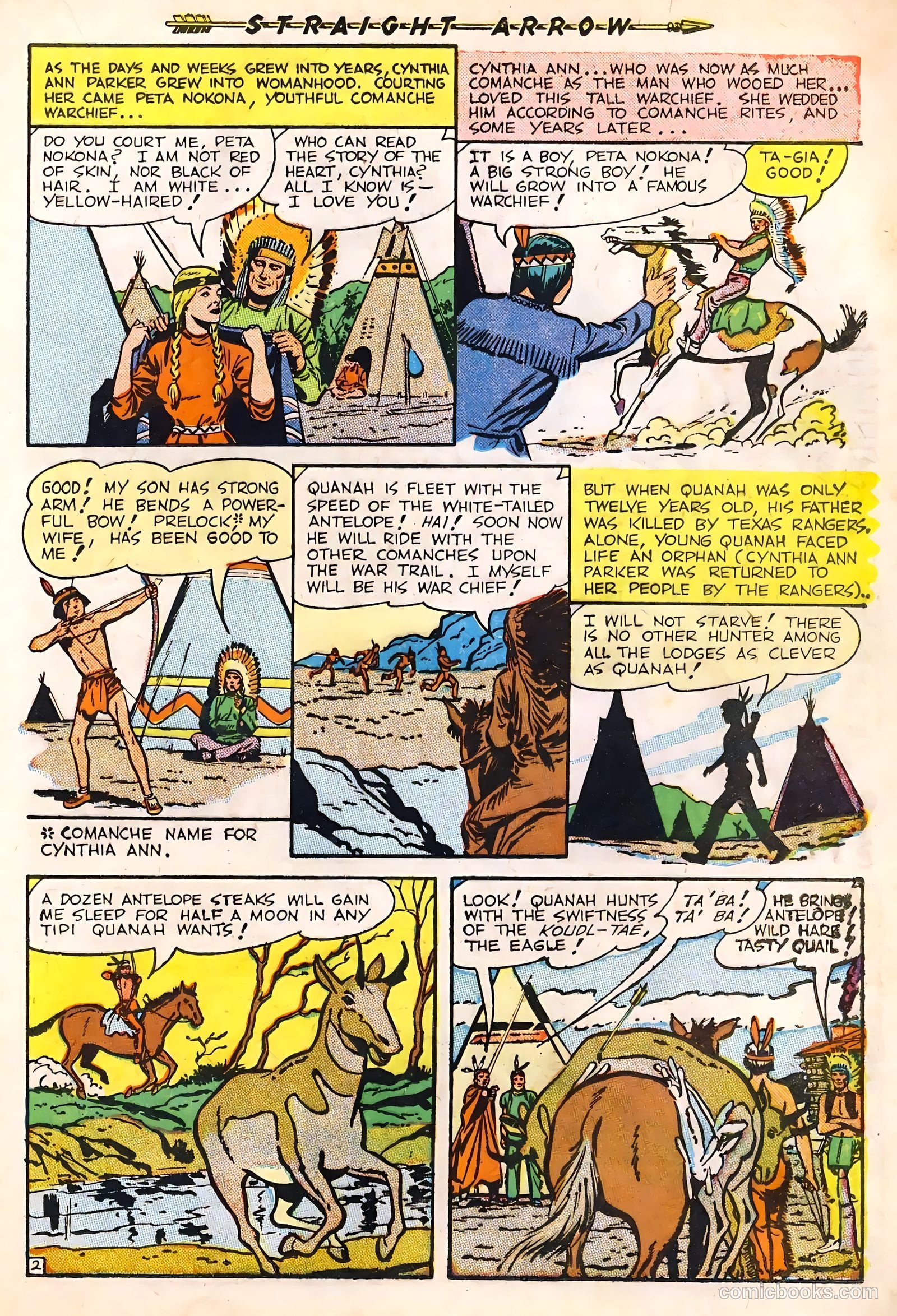 Straight Arrow #1 (1950) — page 21 of 36