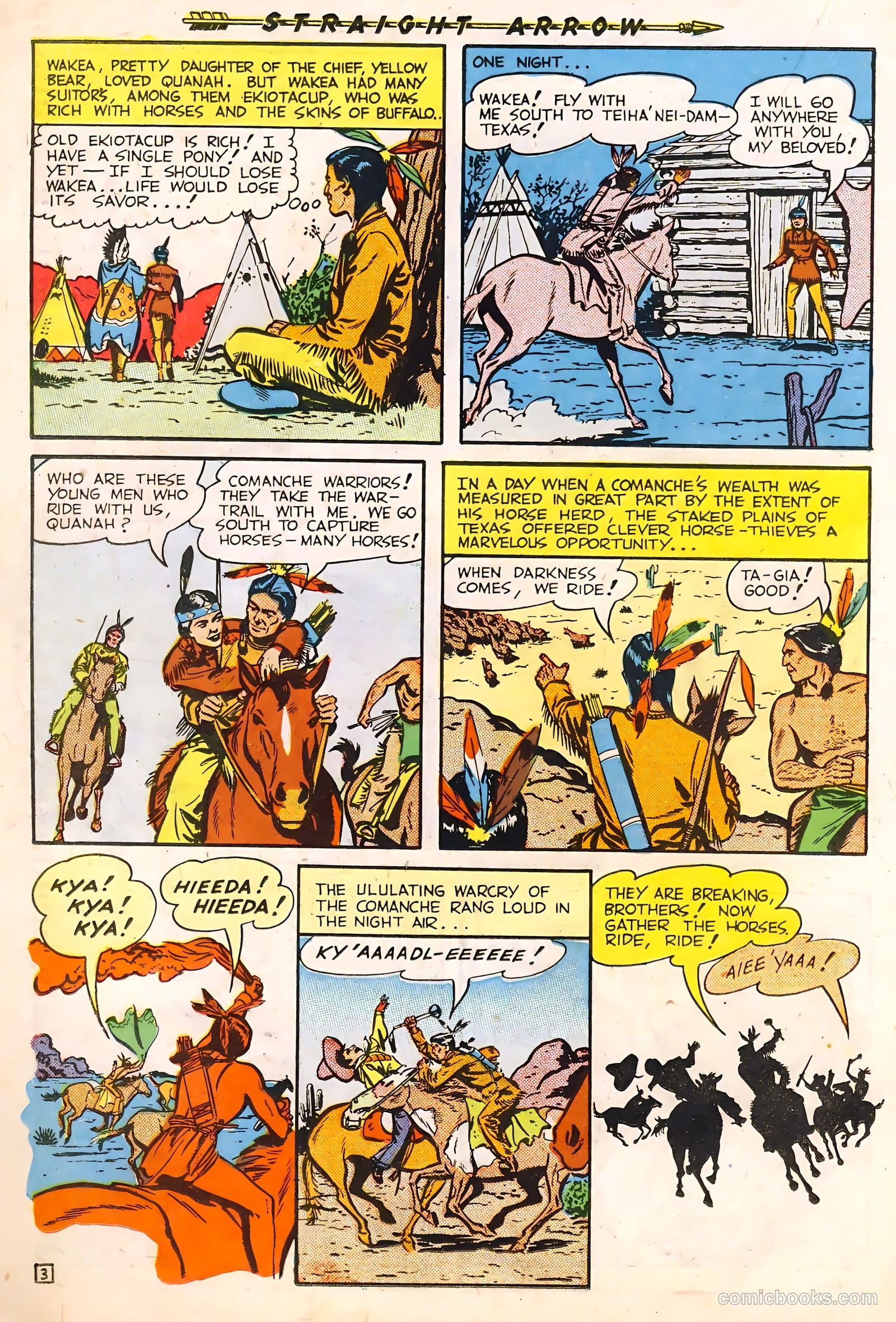 Straight Arrow #1 (1950) — page 22 of 36