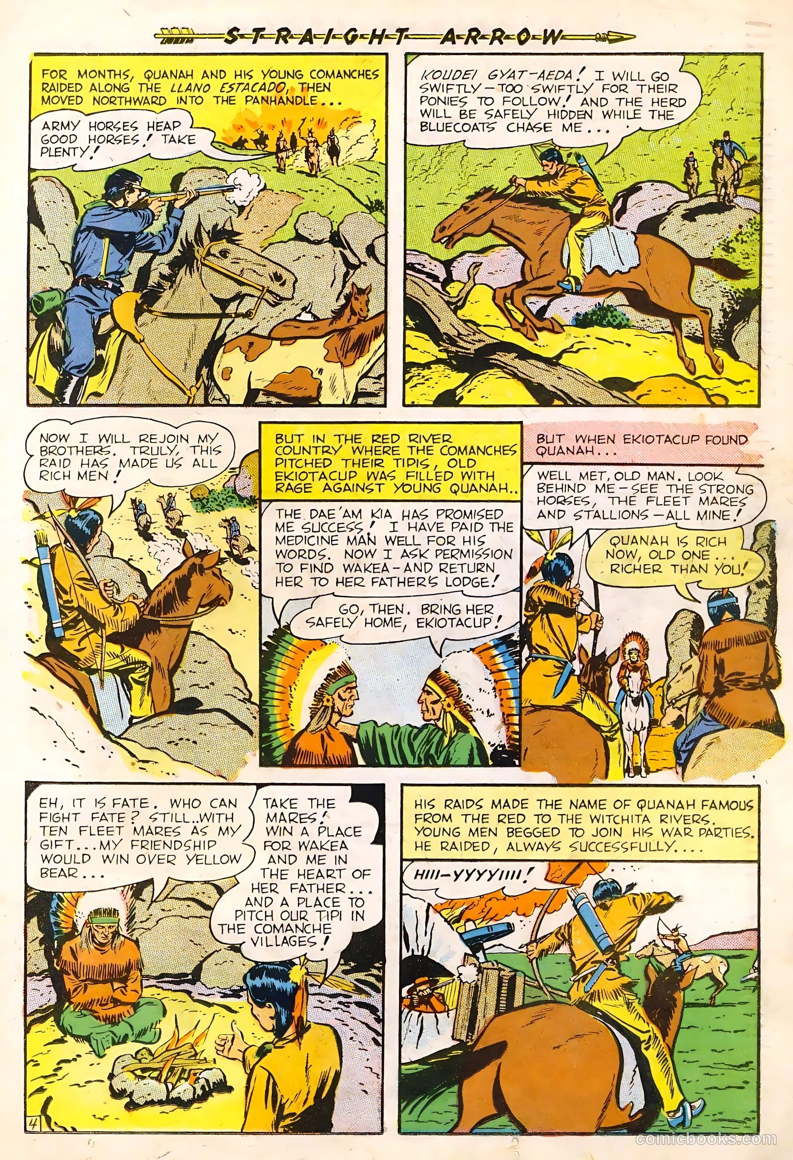 Straight Arrow #1 (1950) — page 23 of 36