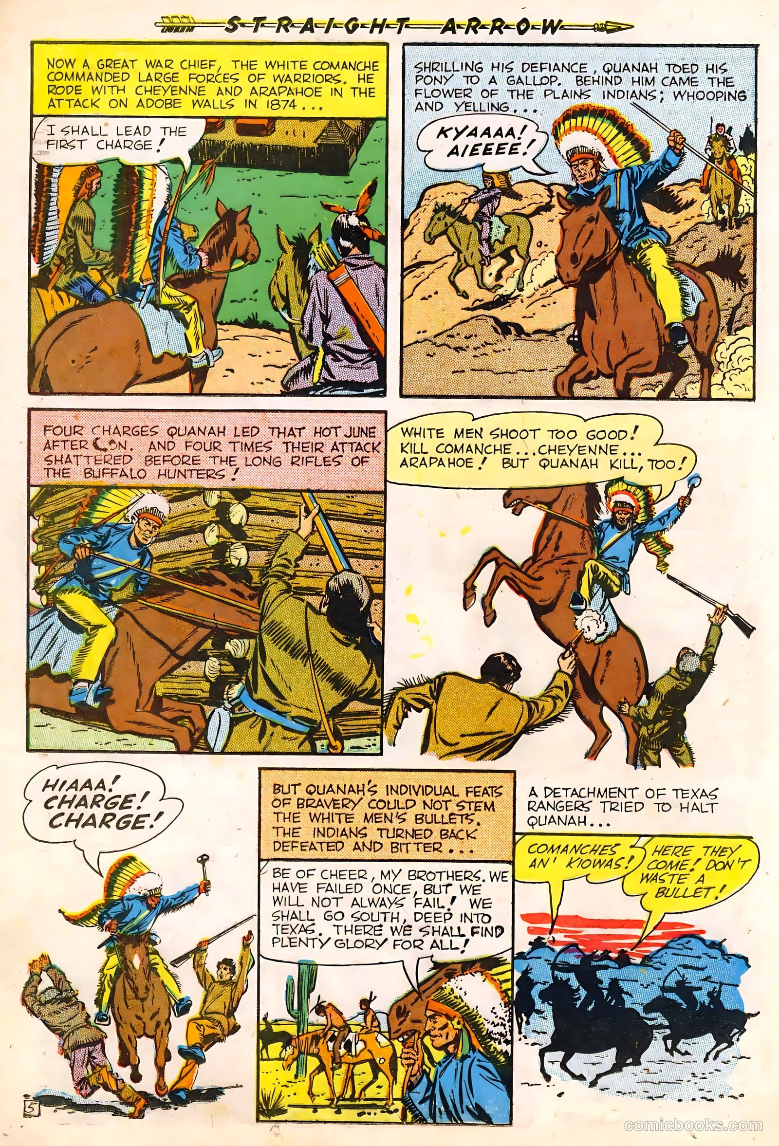 Straight Arrow #1 (1950) — page 24 of 36