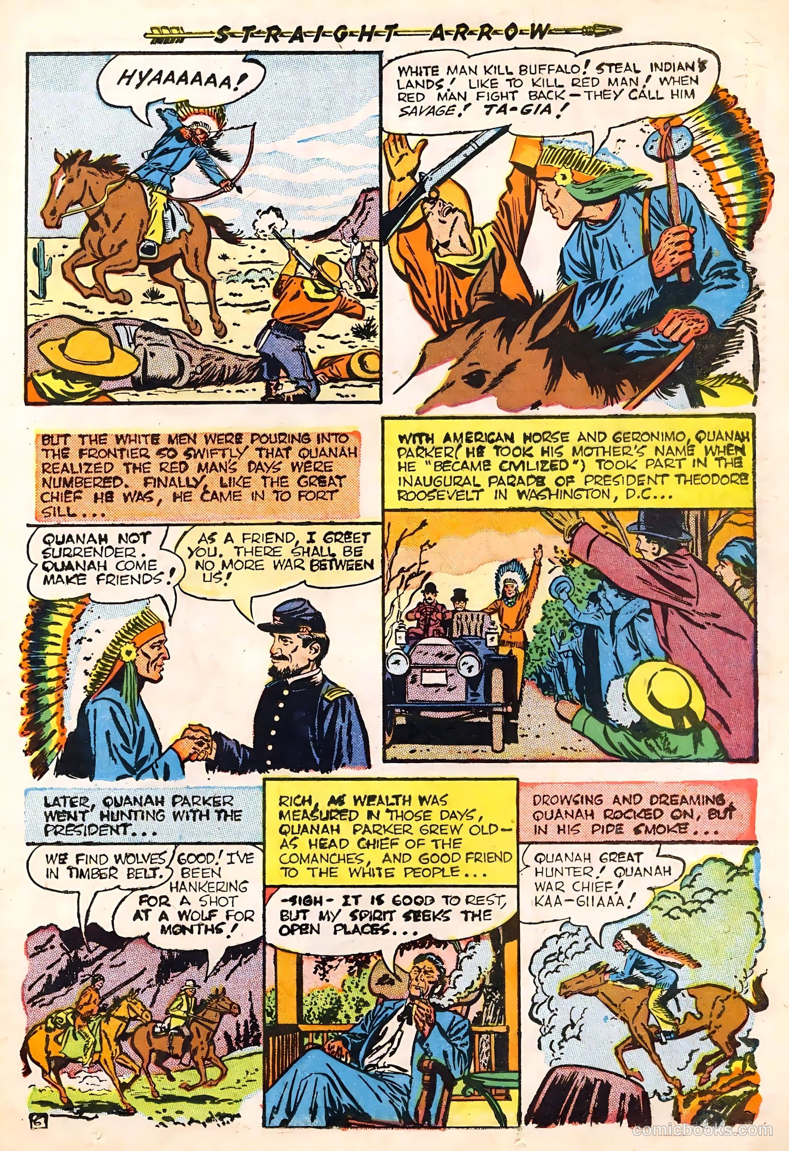 Straight Arrow #1 (1950) — page 25 of 36