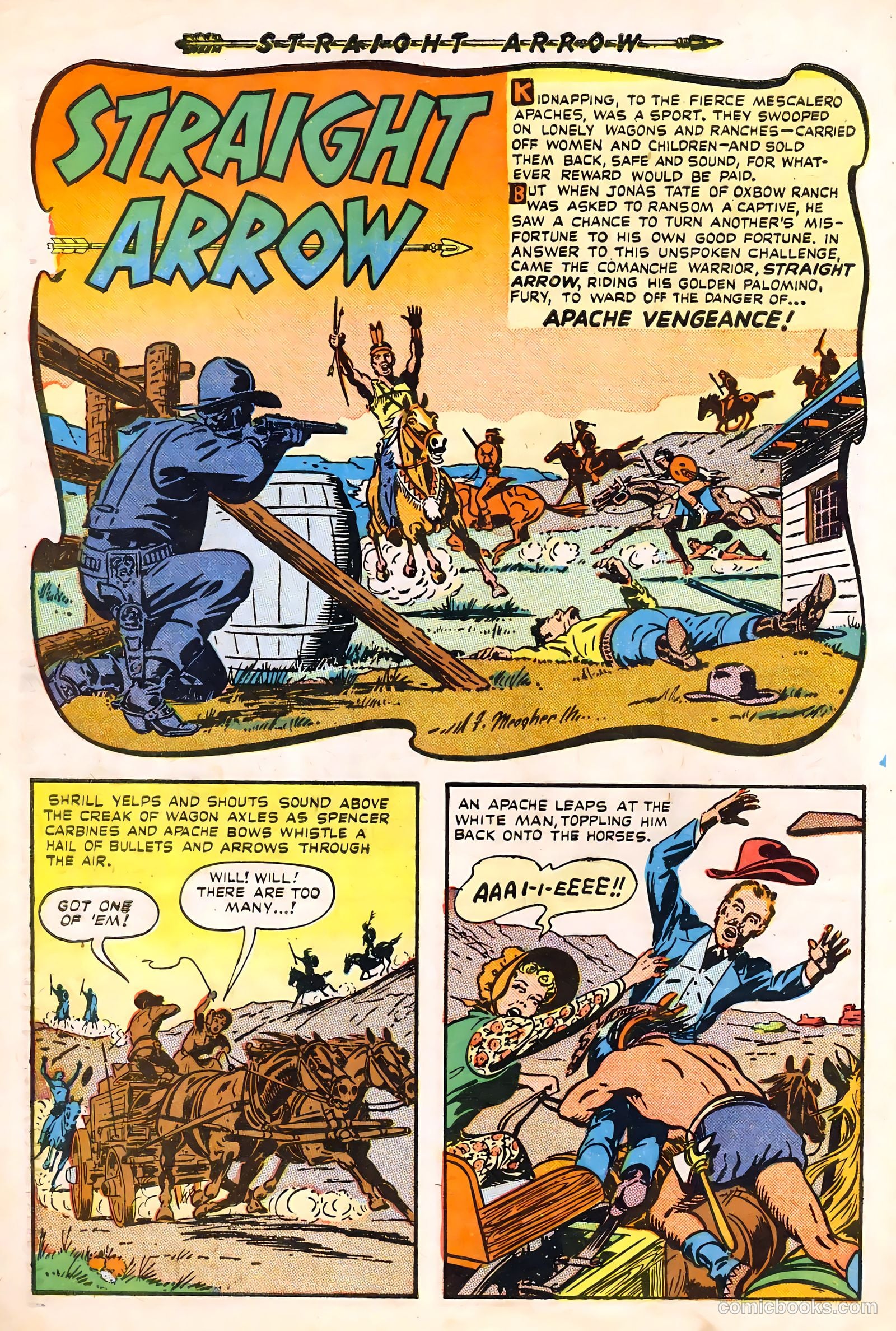 Straight Arrow #1 (1950) — page 28 of 36