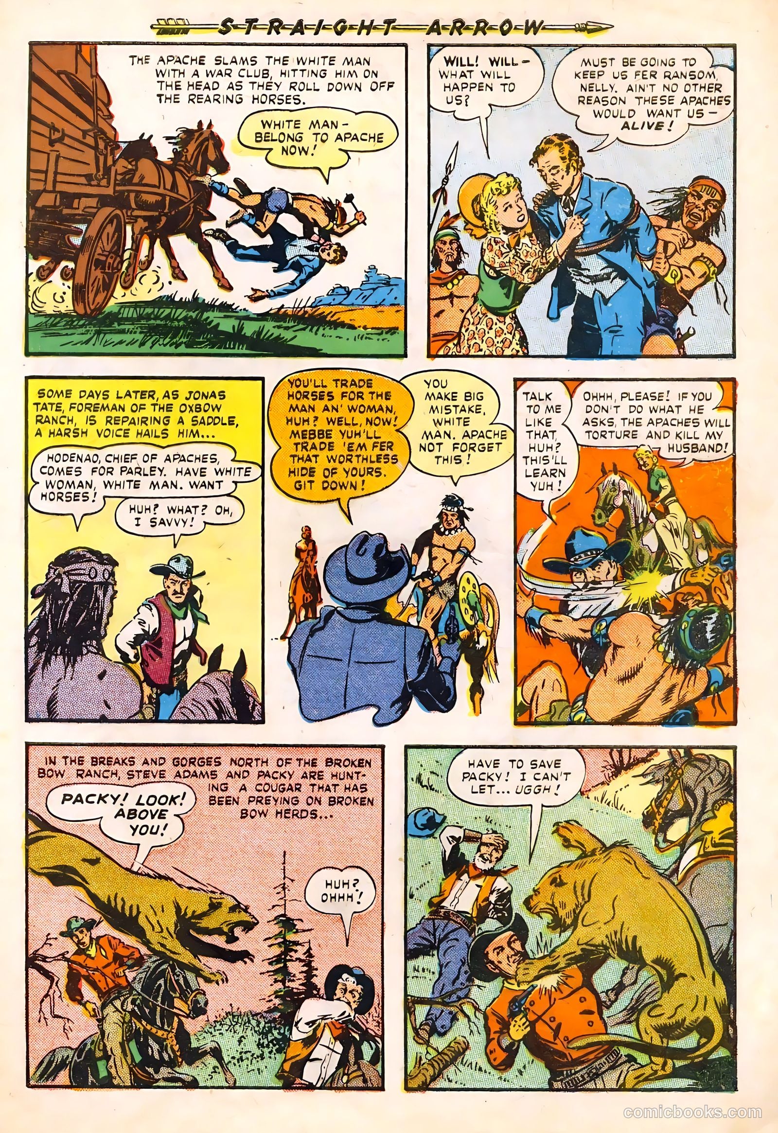 Straight Arrow #1 (1950) — page 29 of 36