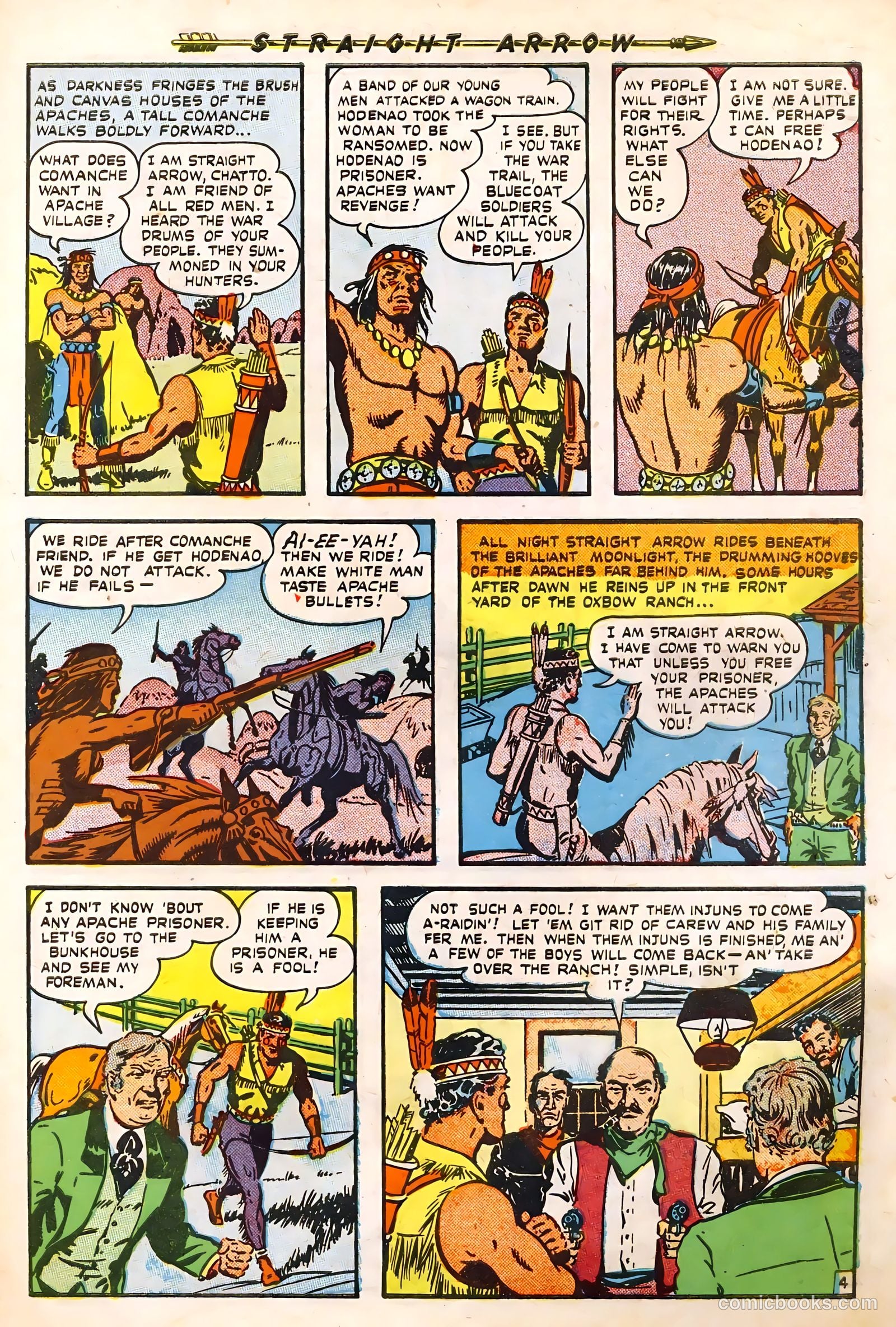 Straight Arrow #1 (1950) — page 31 of 36