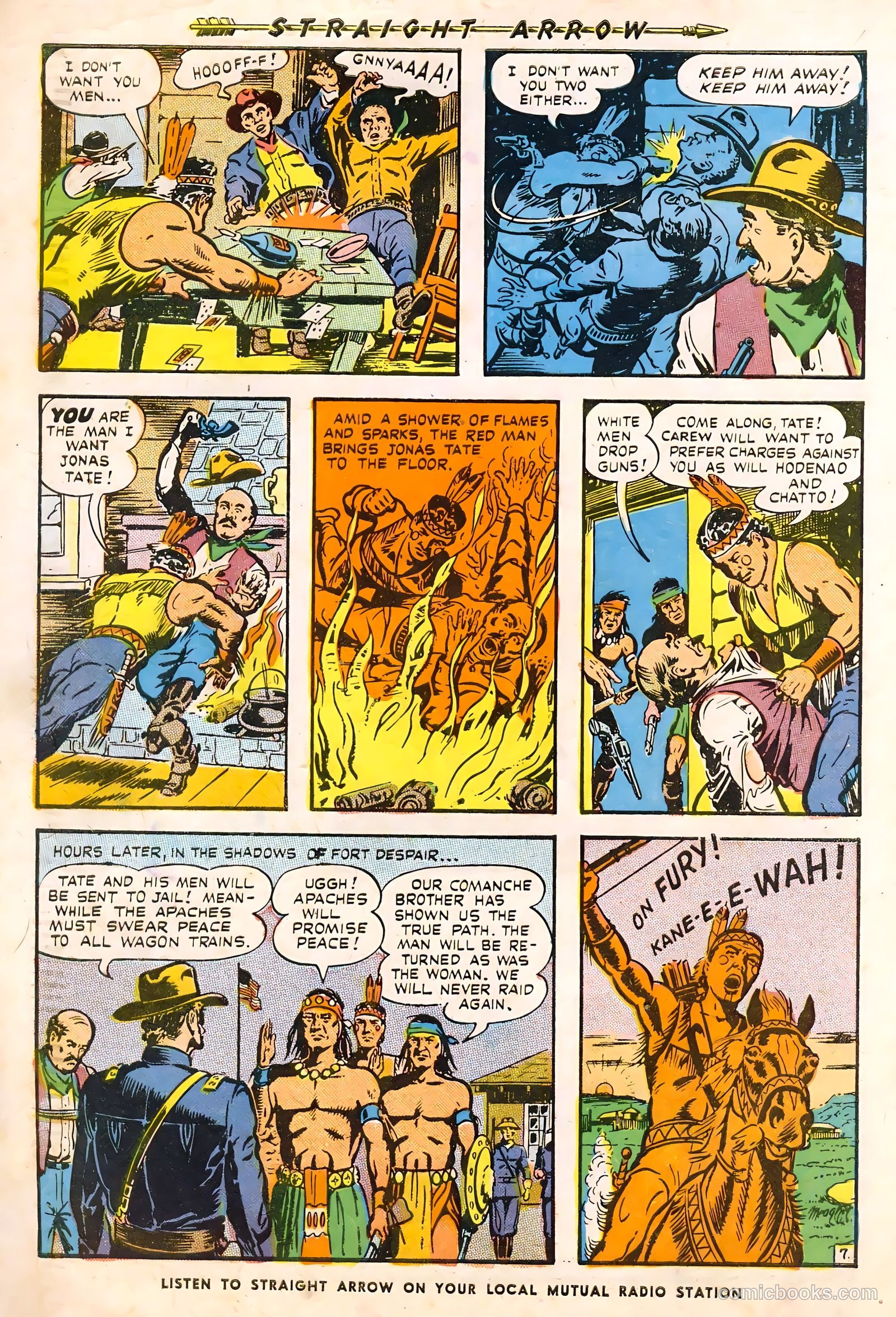 Straight Arrow #1 (1950) — page 34 of 36