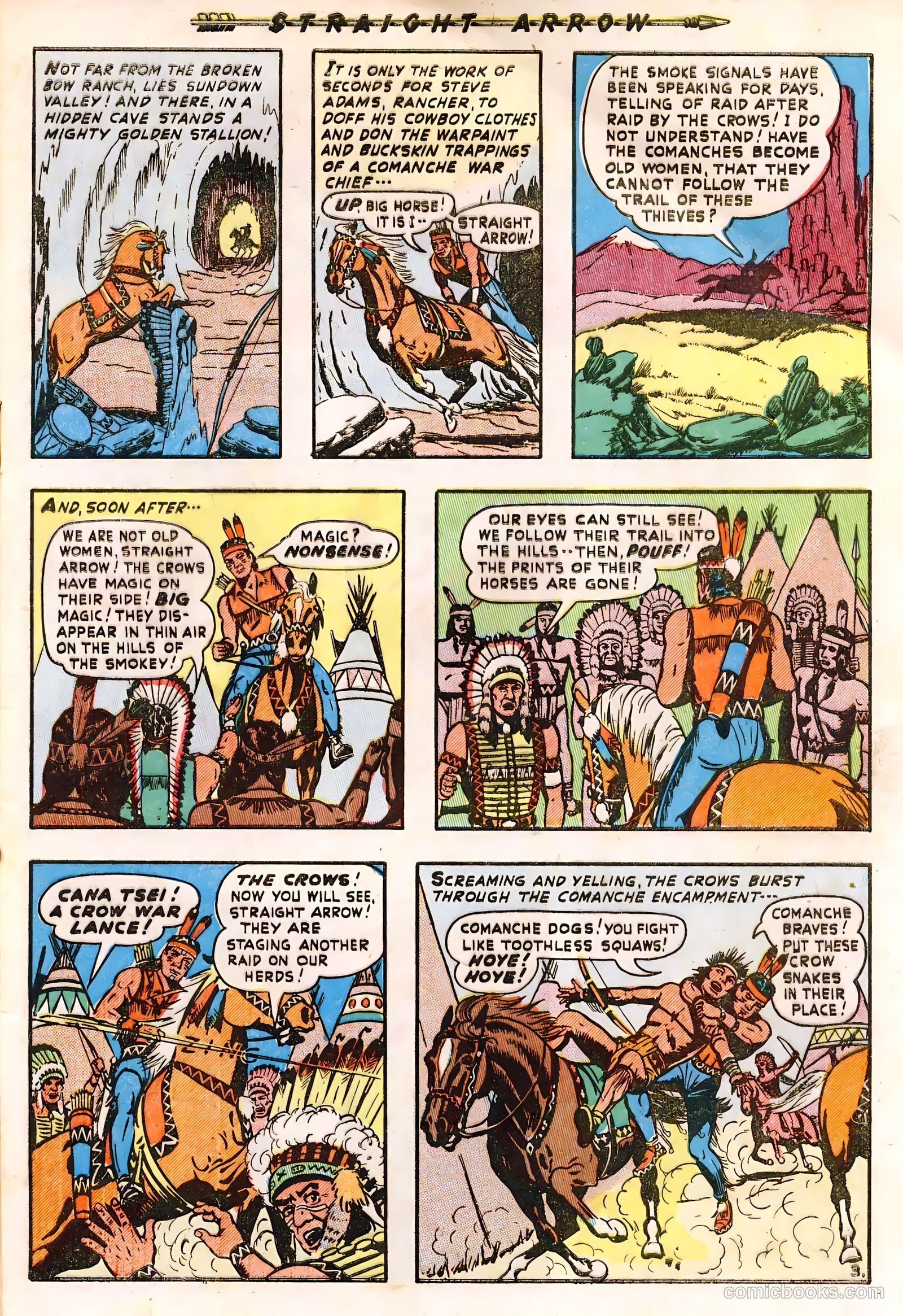 Straight Arrow #10 (1951) — page 5 of 36