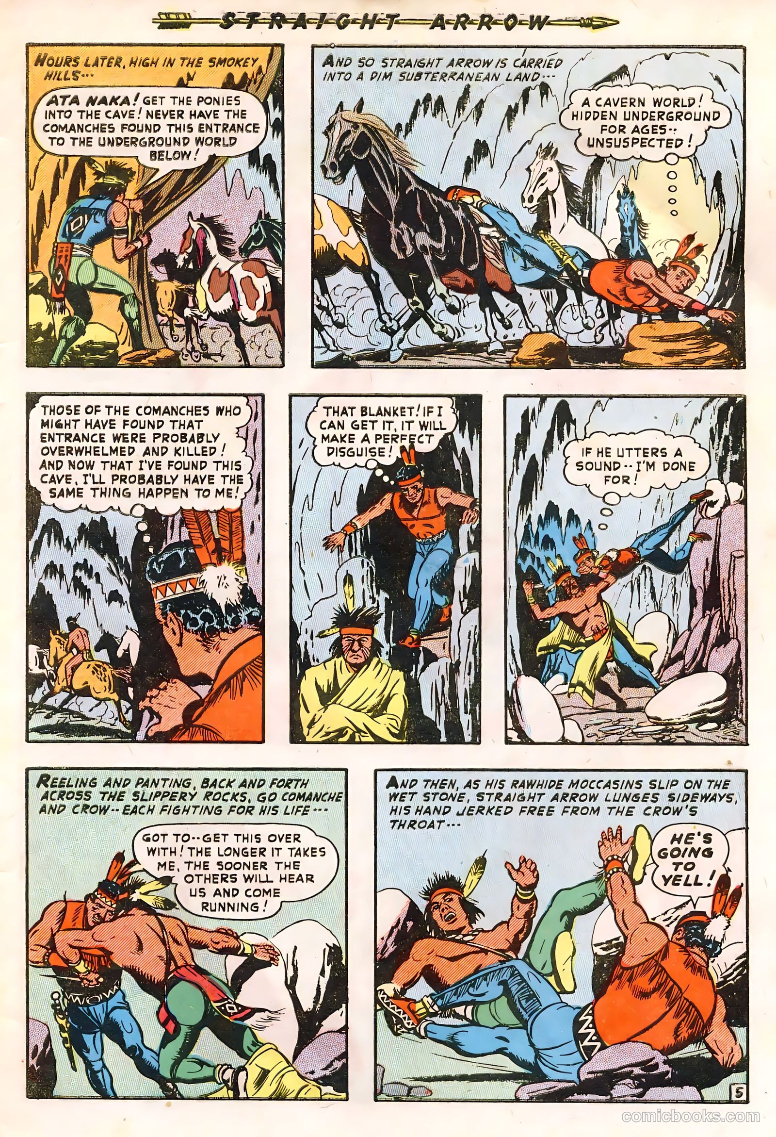 Straight Arrow #10 (1951) — page 7 of 36