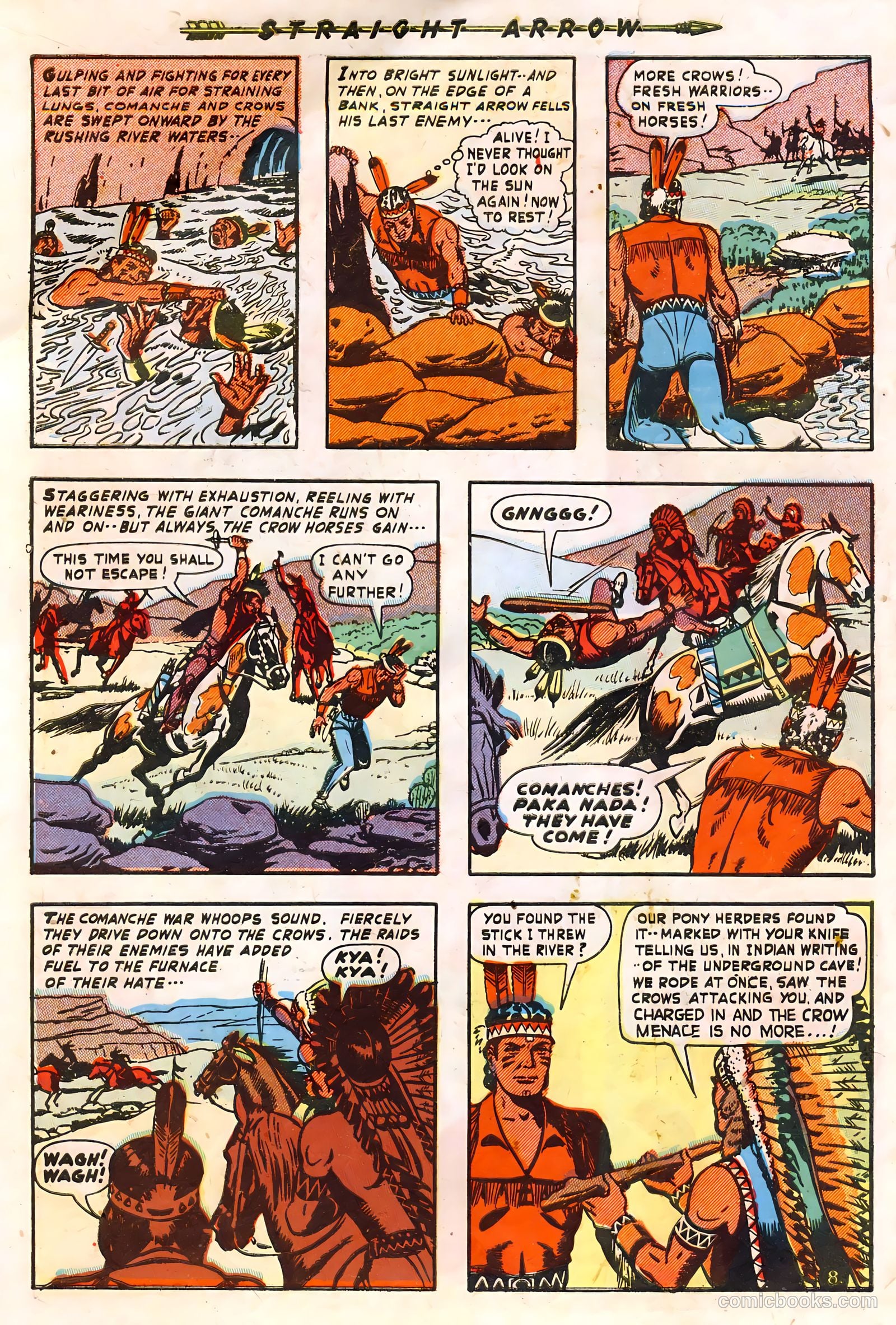 Straight Arrow #10 (1951) — page 10 of 36