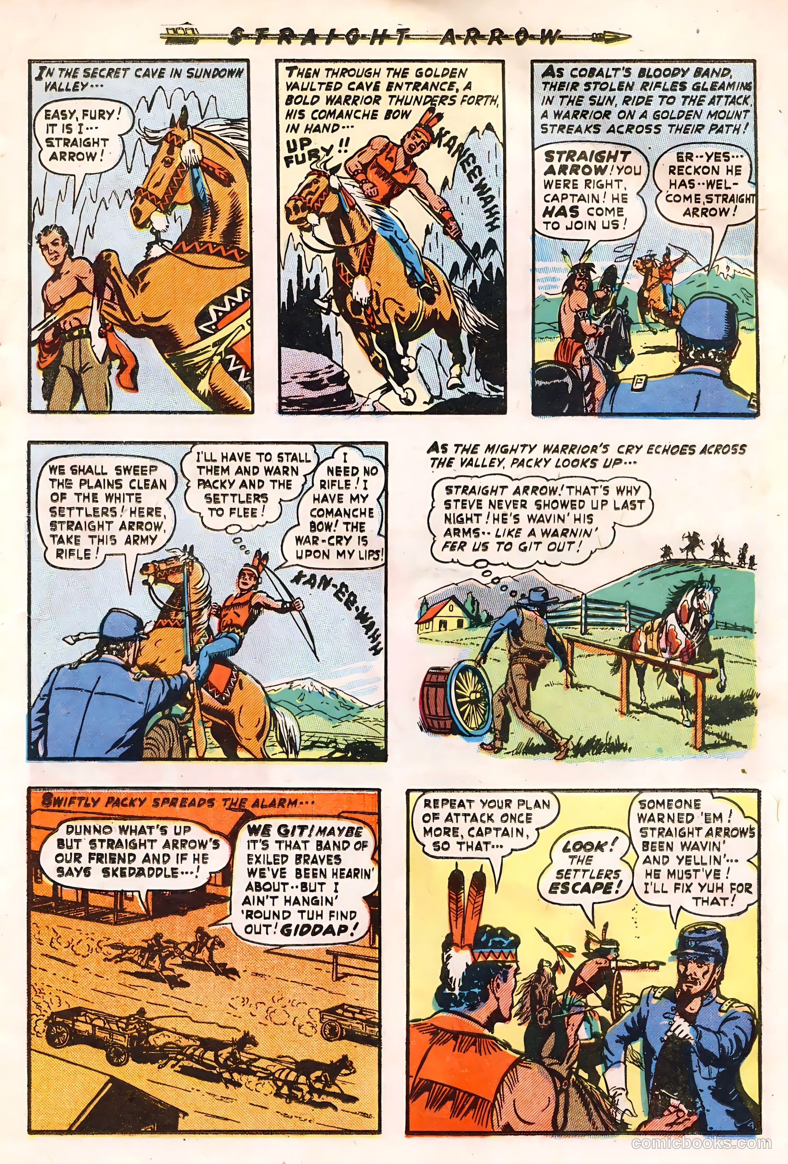 Straight Arrow #10 (1951) — page 15 of 36