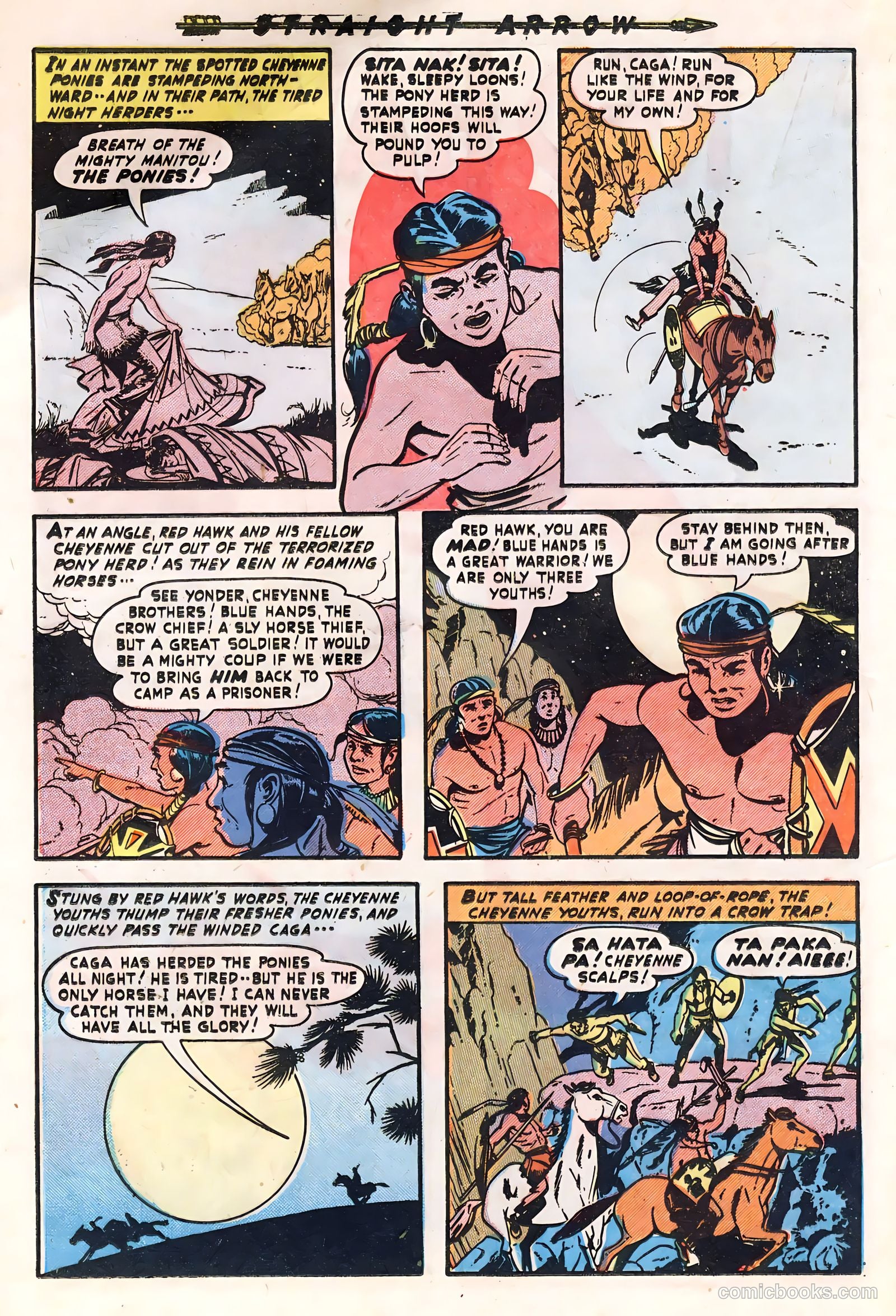Straight Arrow #10 (1951) — page 20 of 36