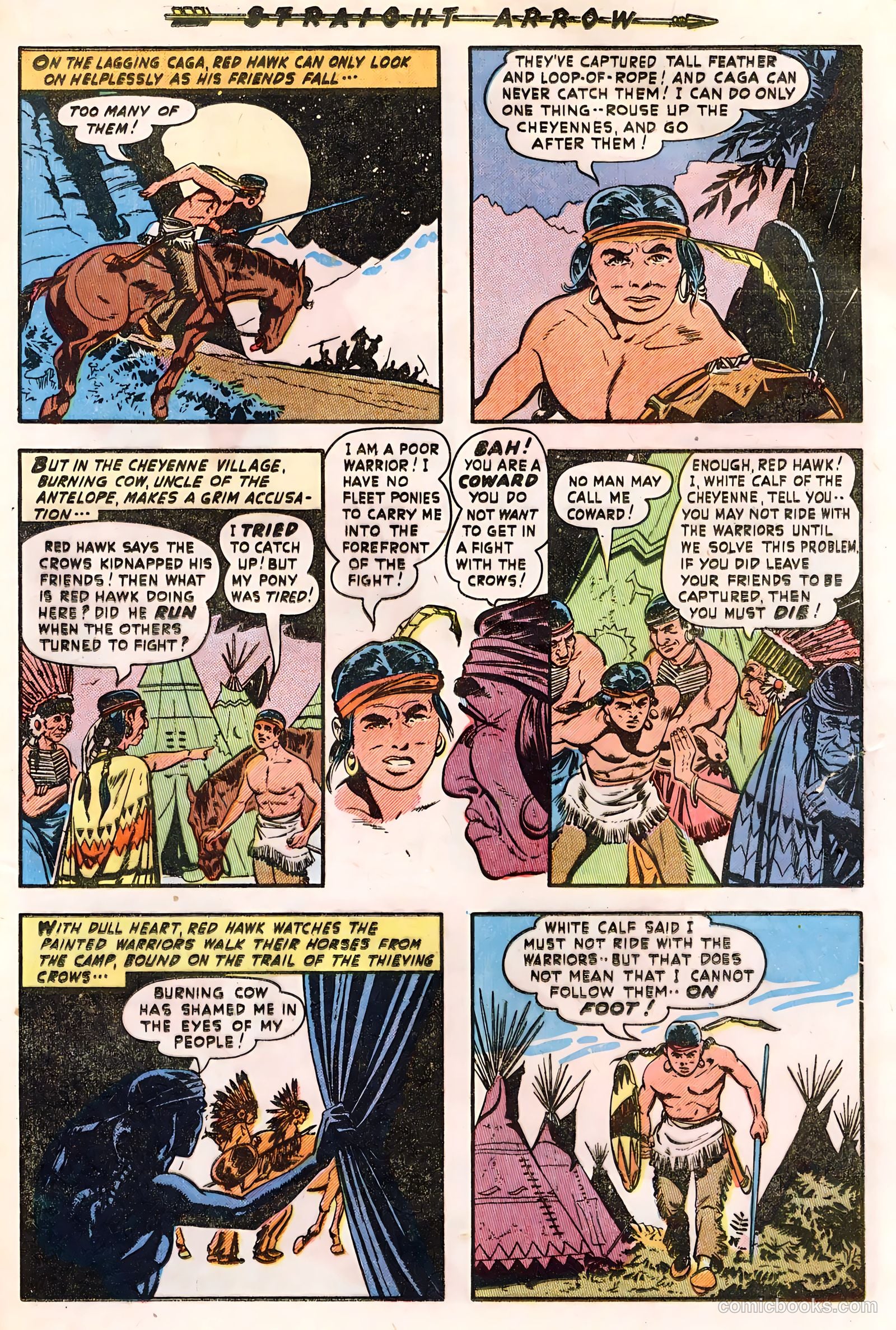 Straight Arrow #10 (1951) — page 21 of 36