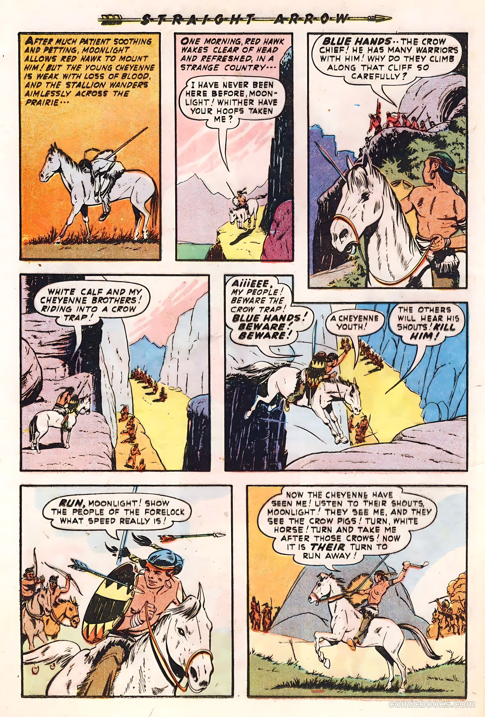 Straight Arrow #10 (1951) — page 24 of 36