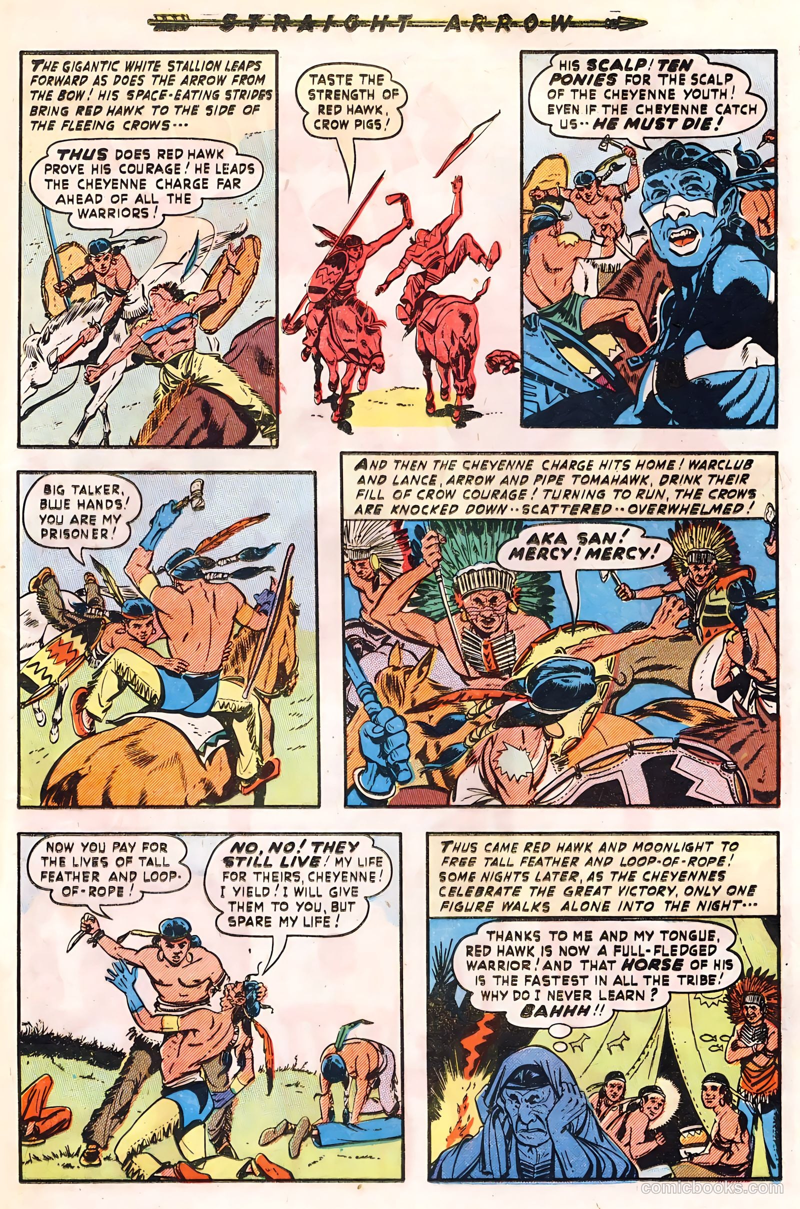 Straight Arrow #10 (1951) — page 25 of 36