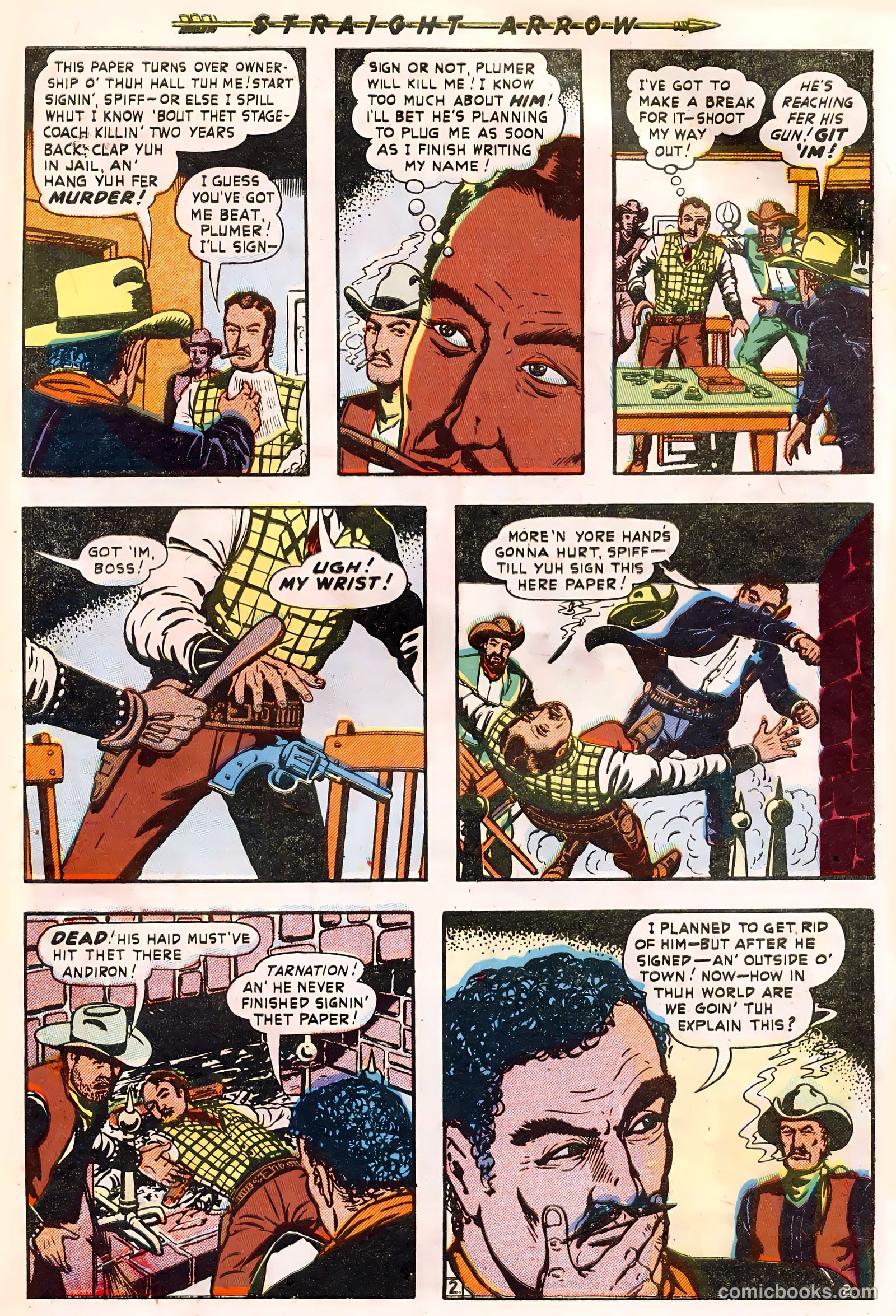 Straight Arrow #10 (1951) — page 27 of 36